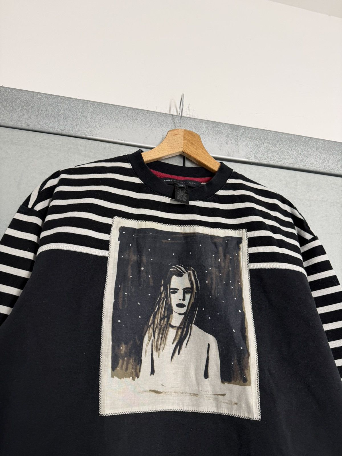Marc by Marc Jacobs Marc By Marc Jacobs Monochrome Dreamy Rhea Sweatshirt Size XS / US 0-2 / IT 36-38 - 9 Thumbnail