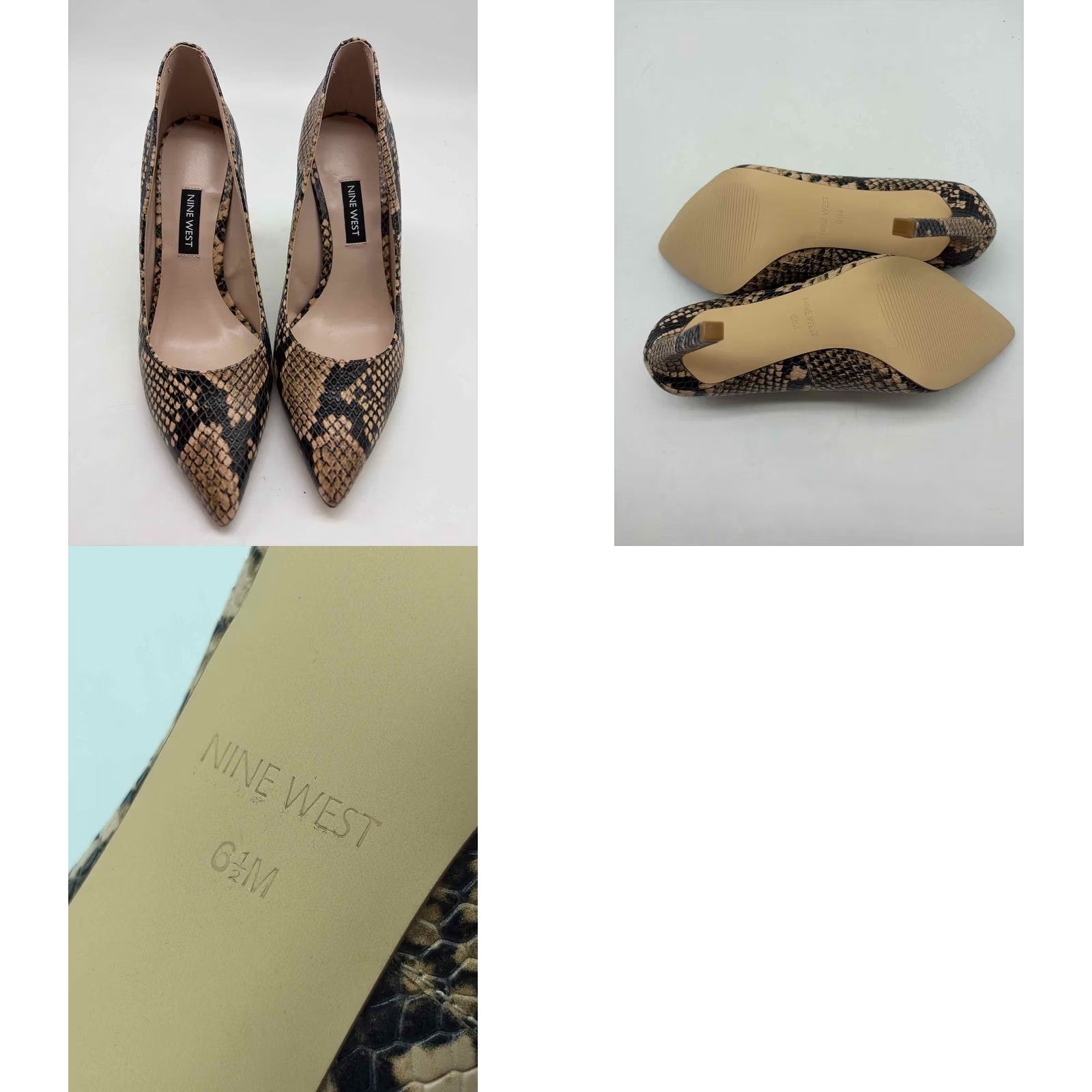 Nine West Nine West Brown Size 6.5 Pump Heels Size US 7 / IT 37 - 9 Thumbnail
