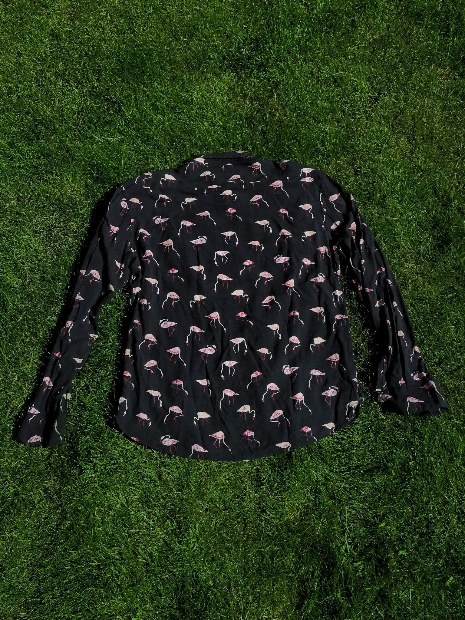 Hedi Slimane × Saint Laurent Paris SLP Flamingo Button Ups Size US L / EU 52-54 / 3 - 2 Thumbnail