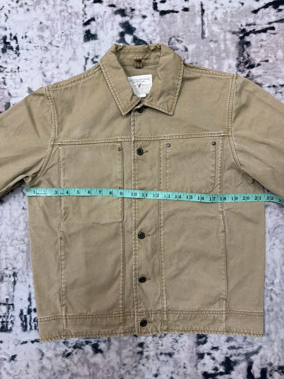 American Eagle Outfitters AMERICAN EAGLES OUTFITTERS KHAKIS WORKER JACKET Size US S / EU 44-46 / 1 - 10 Thumbnail