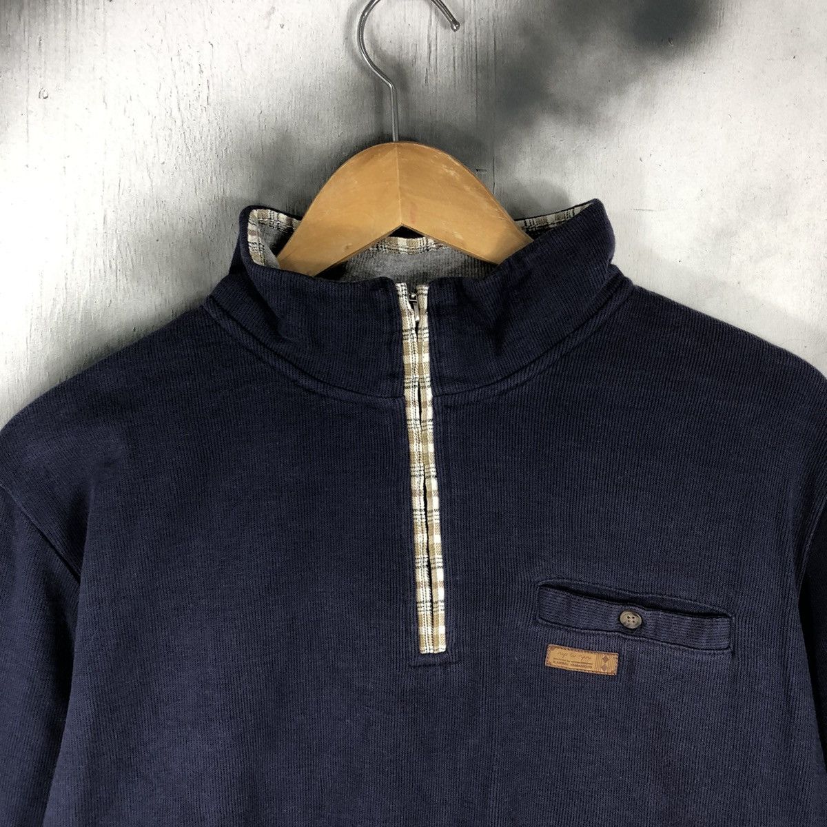 Japanese Brand × Kansai Yamamoto Vintage Up to You By Kansai Yamamoto Half Zipper Size US M / EU 48-50 / 2 - 3 Thumbnail