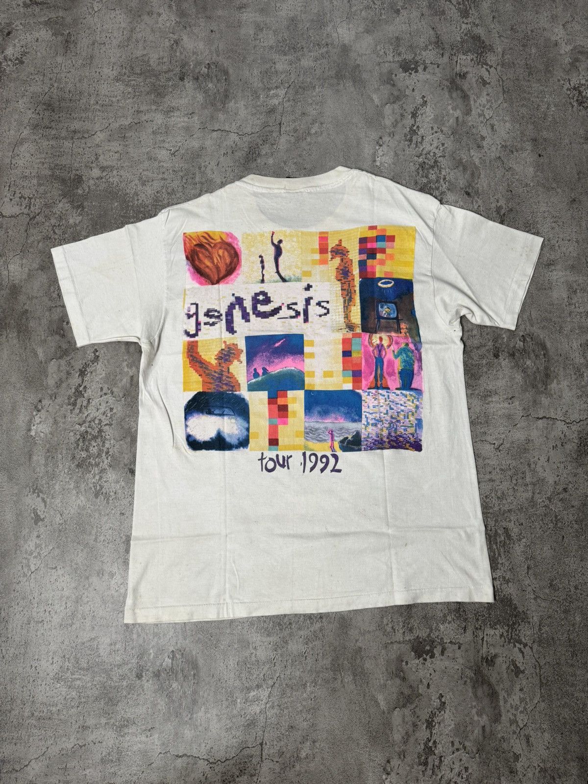 Band Tees VINTAGE 90’S GENESIS WE CAN’T DANCE TOUR T-SHIRT Size US XL / EU 56 / 4 - 3 Thumbnail