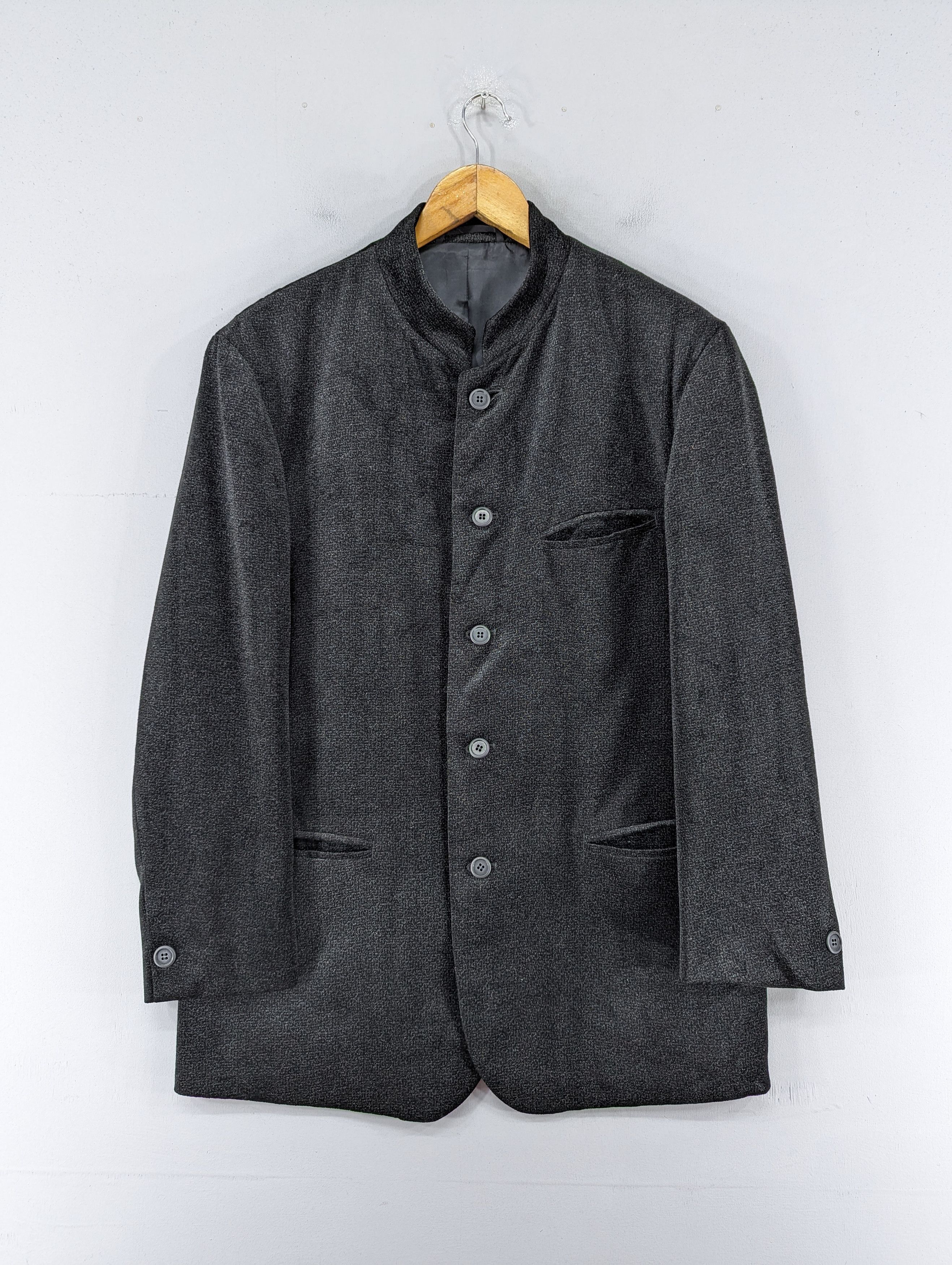 Lanvin Vintage Lanvin Classique Paris Tencel Fabric Coat Jacket Size US M / EU 48-50 / 2 - 1 Thumbnail