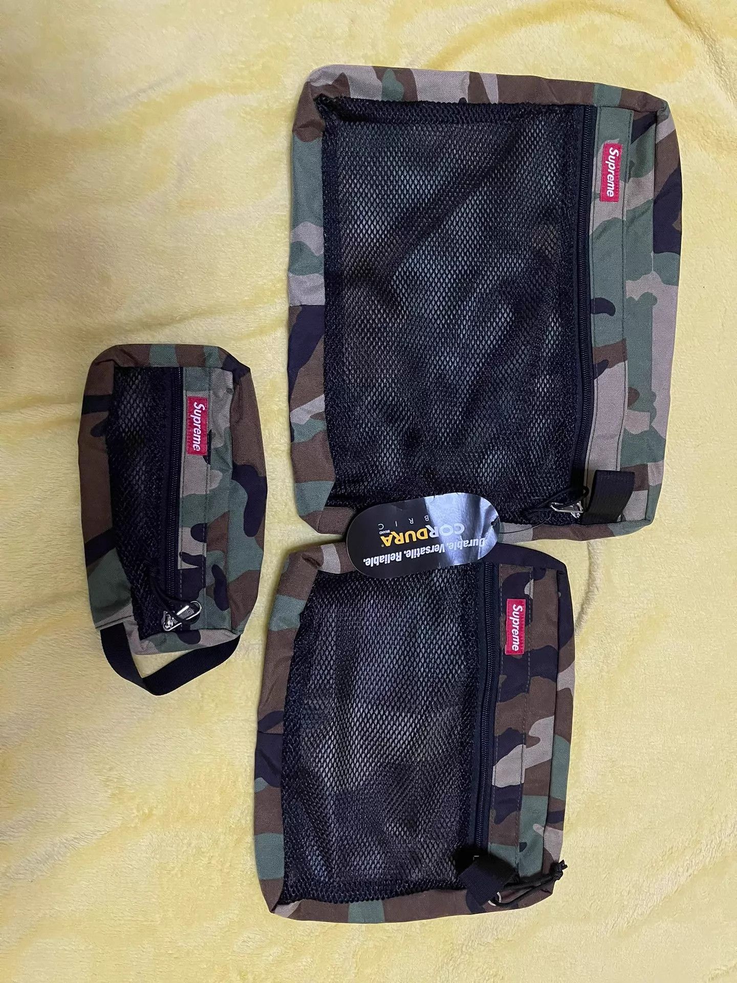 Supreme Supreme Camo 3-in-1 Nylon Bag Discontinued New Tags Size ONE SIZE - 2 Thumbnail