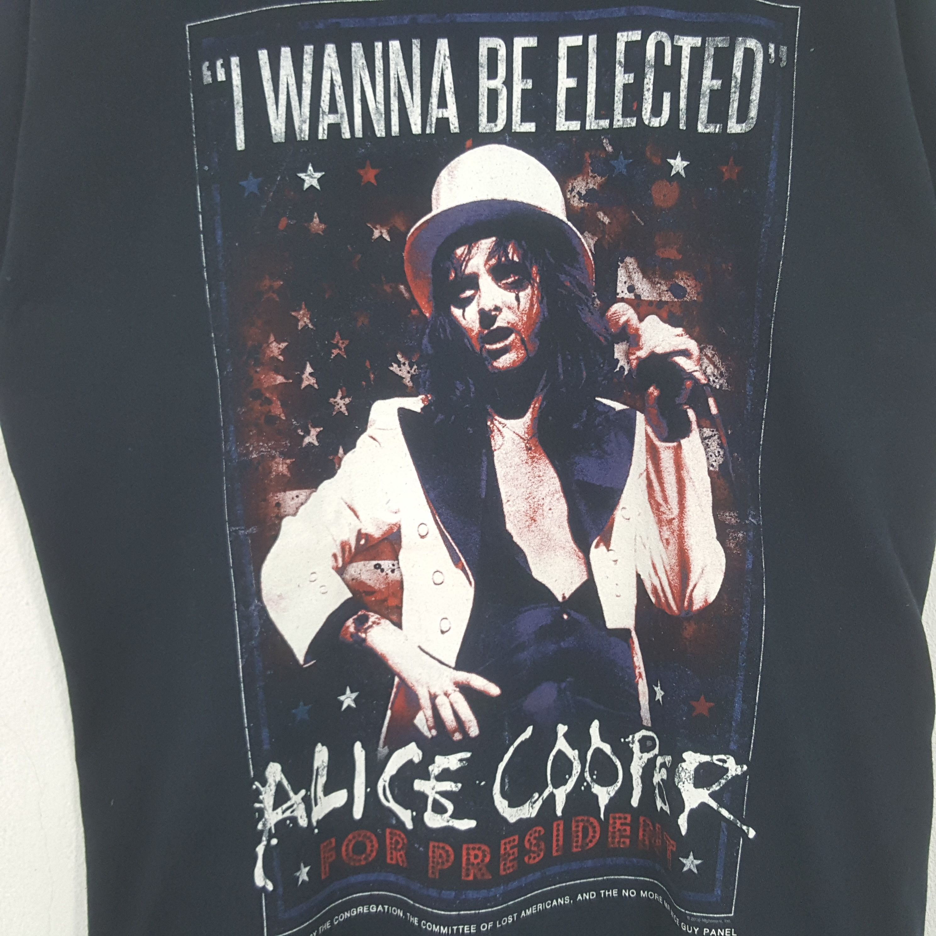 Band Tees Vintage Alice Cooper American Rock Singer Tour Tshirt RR12 Size US L / EU 52-54 / 3 - 2 Thumbnail