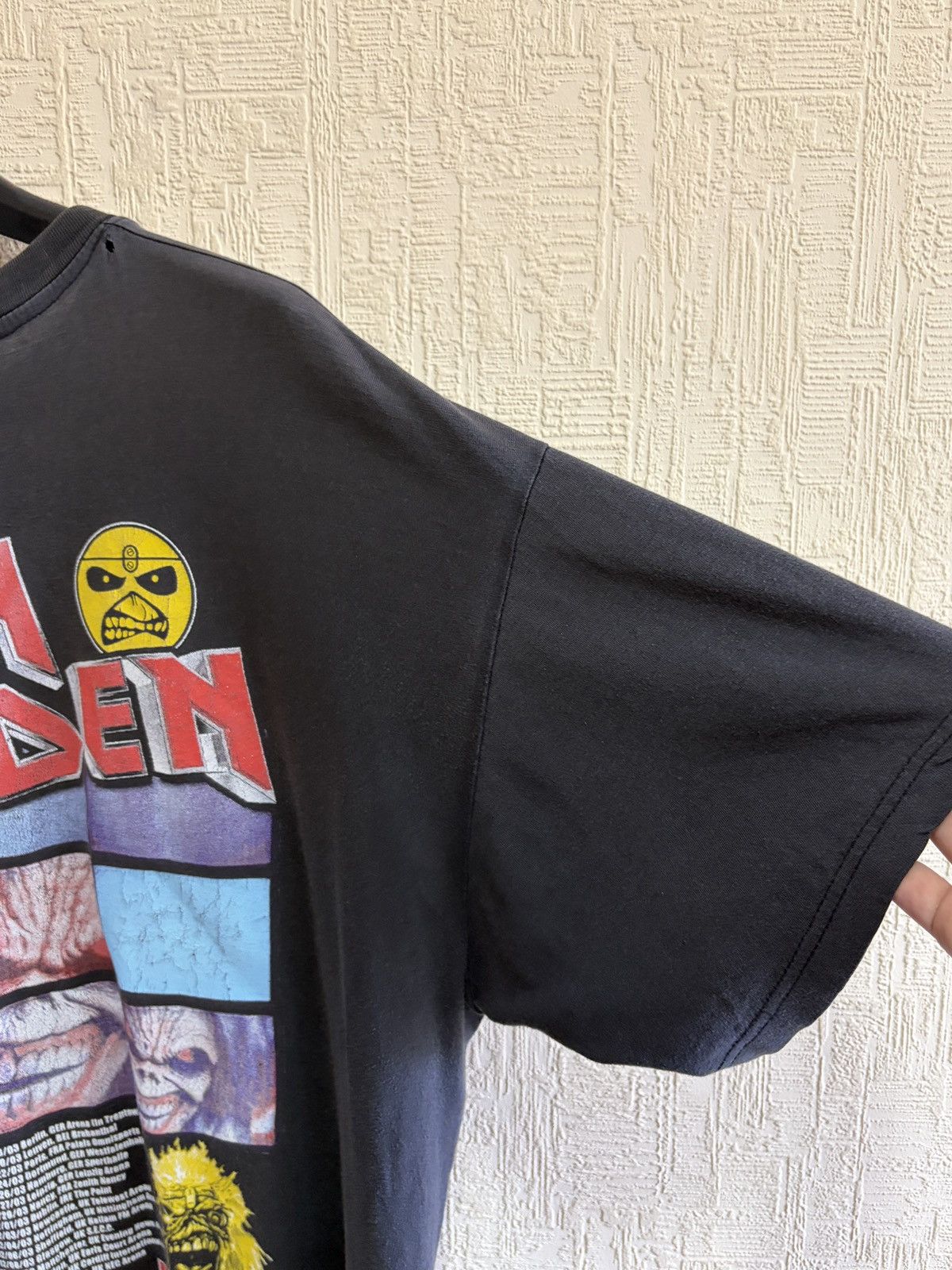 Vintage Vintage 2003 Iron Maiden Dance of Death Tour T-Shirt XL Size US L / EU 52-54 / 3 - 10 Thumbnail