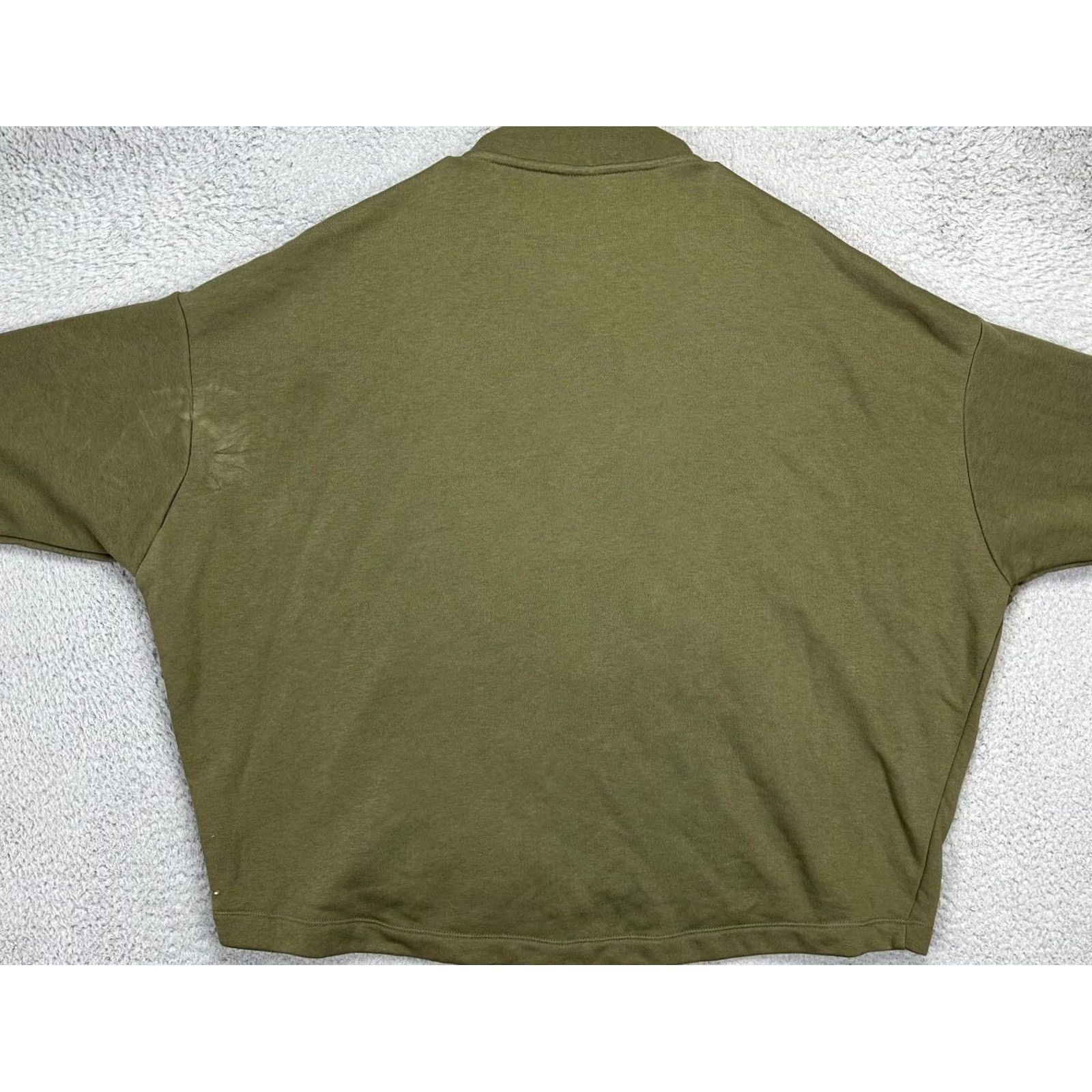 Nike Nike Jacket Womens Medium Green Oversized Athletic Full Zip Long Sleeve Ladies Size M / US 6-8 / IT 42-44 - 3 Thumbnail