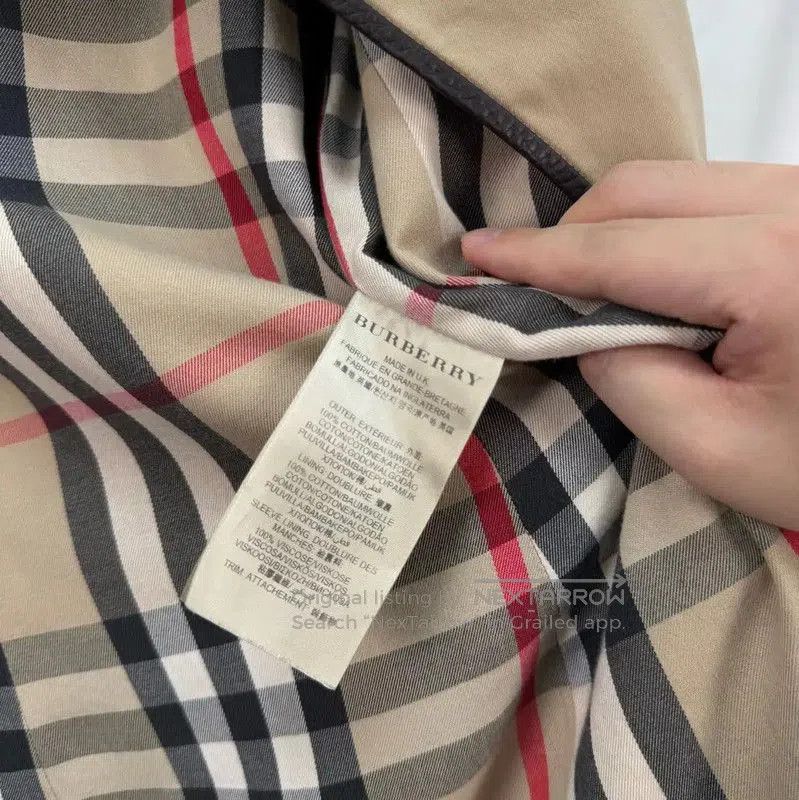 Burberry Burberry Khaki Cotton Double-Breasted Trench Coat. Size M / US 6-8 / IT 42-44 - 7 Thumbnail