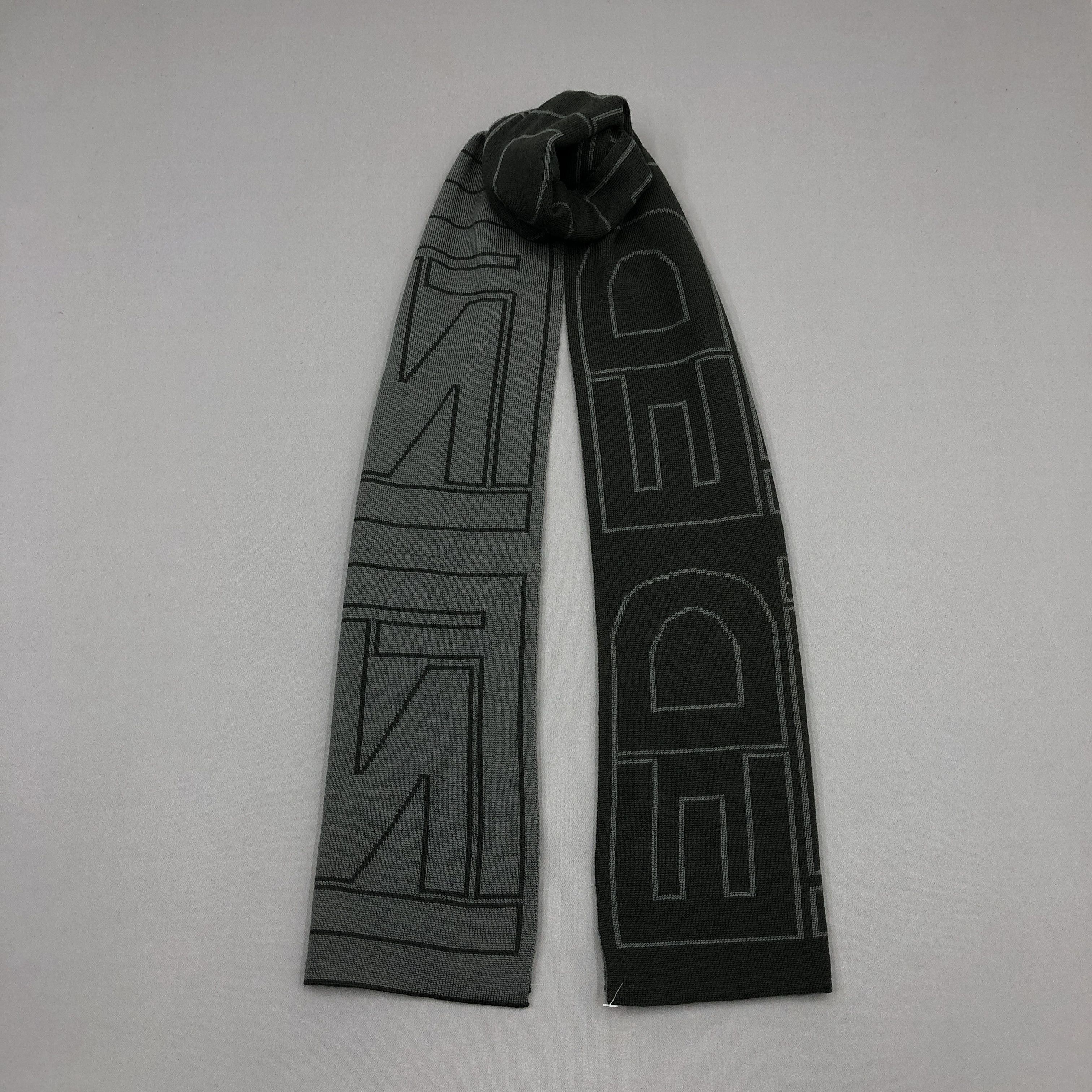 Fendi × Vintage Vintage Fendi Scarf Muffler FF Roma Monogram Wool Scarves Size ONE SIZE - 1 Thumbnail