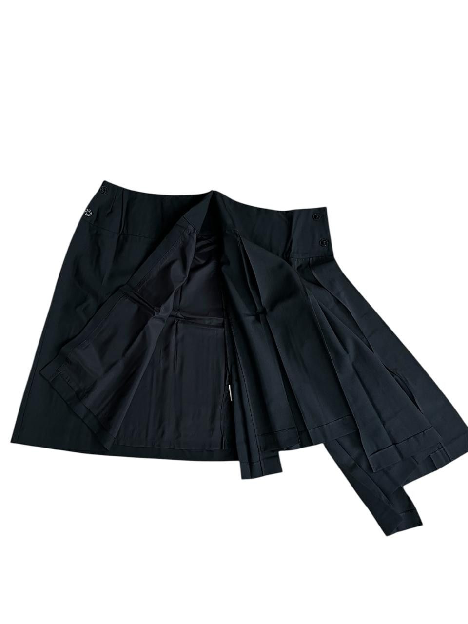 Yohji Yamamoto × Yuji Yamada Japanese Brand Yuji Yamada Pleated Skirt Size 26" / US 2 / IT 38 - 7 Thumbnail