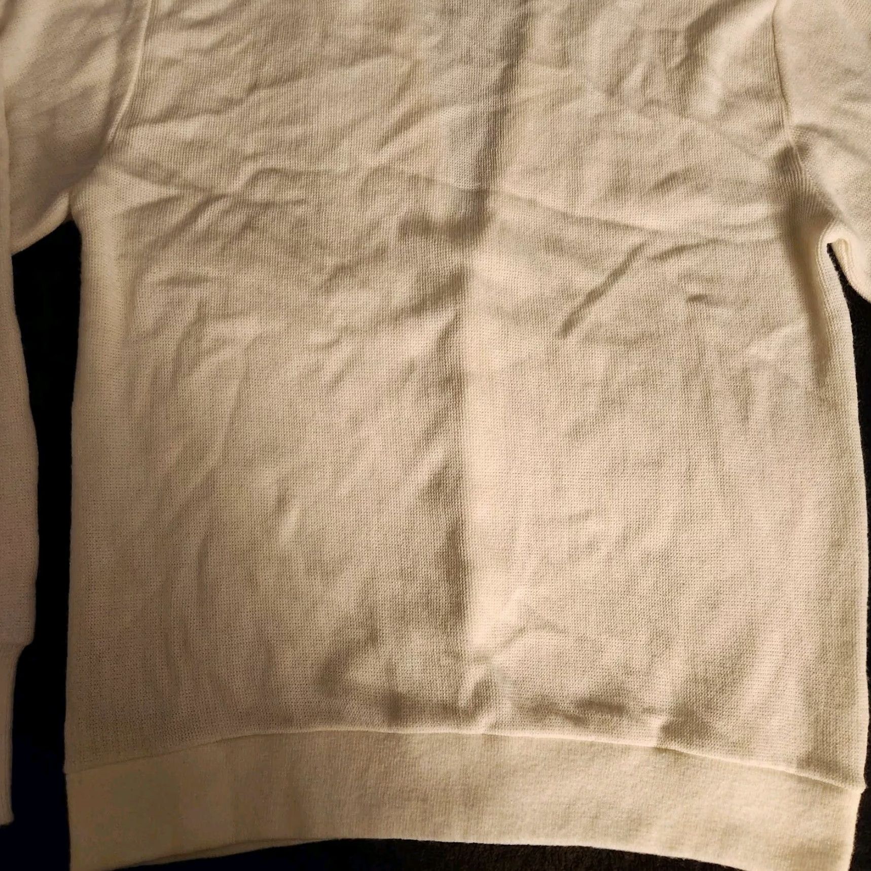 Jantzen VINTAGE Jantzen Cardigan Sweater Knit Mens Large Ivory USA Size US L / EU 52-54 / 3 - 7 Thumbnail