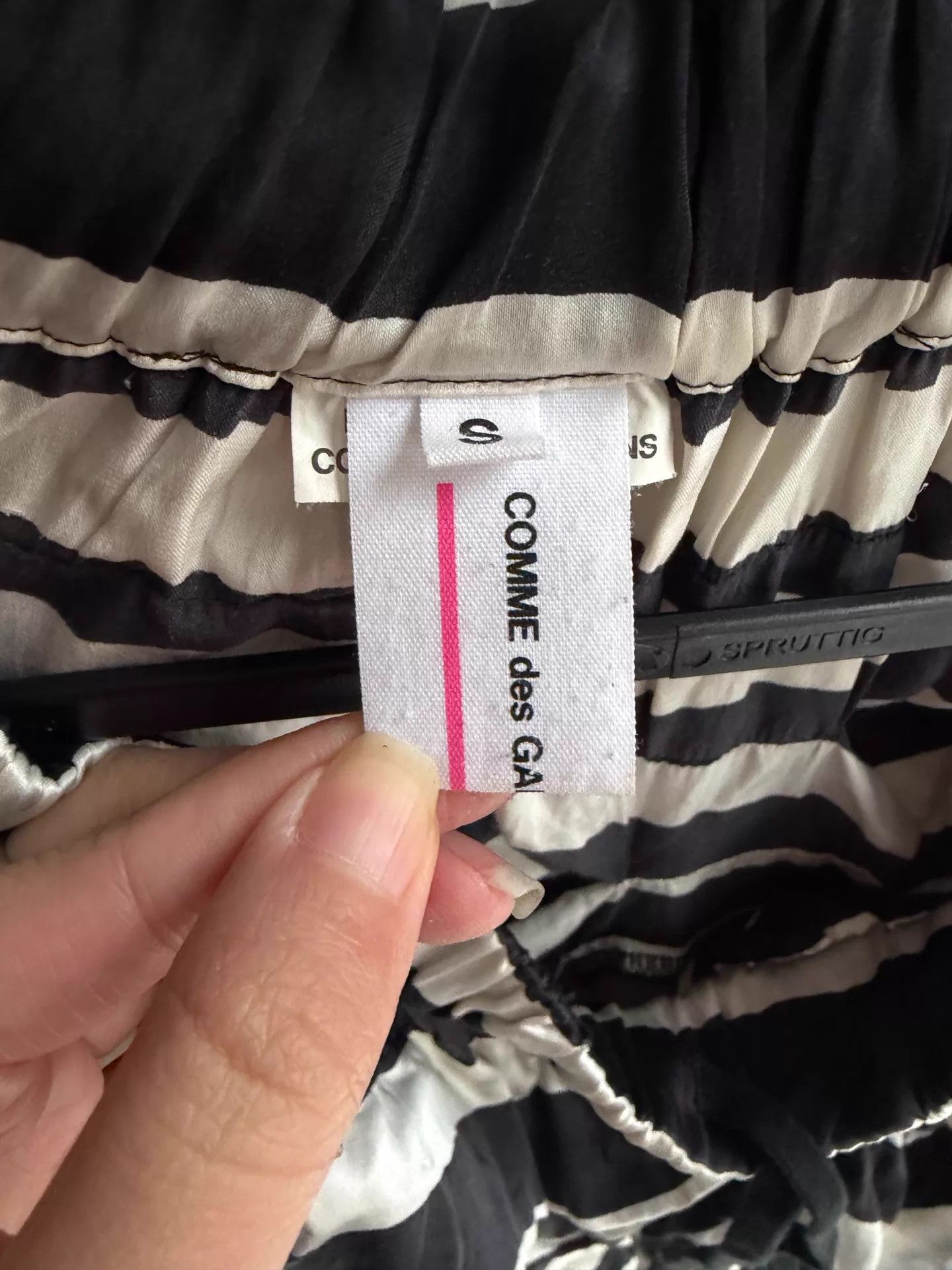 Comme des Garcons CDG Girl Silk Tiered Cake Skirt S Elastic Waist W2x Size S / US 4 / IT 40 - 2 Thumbnail
