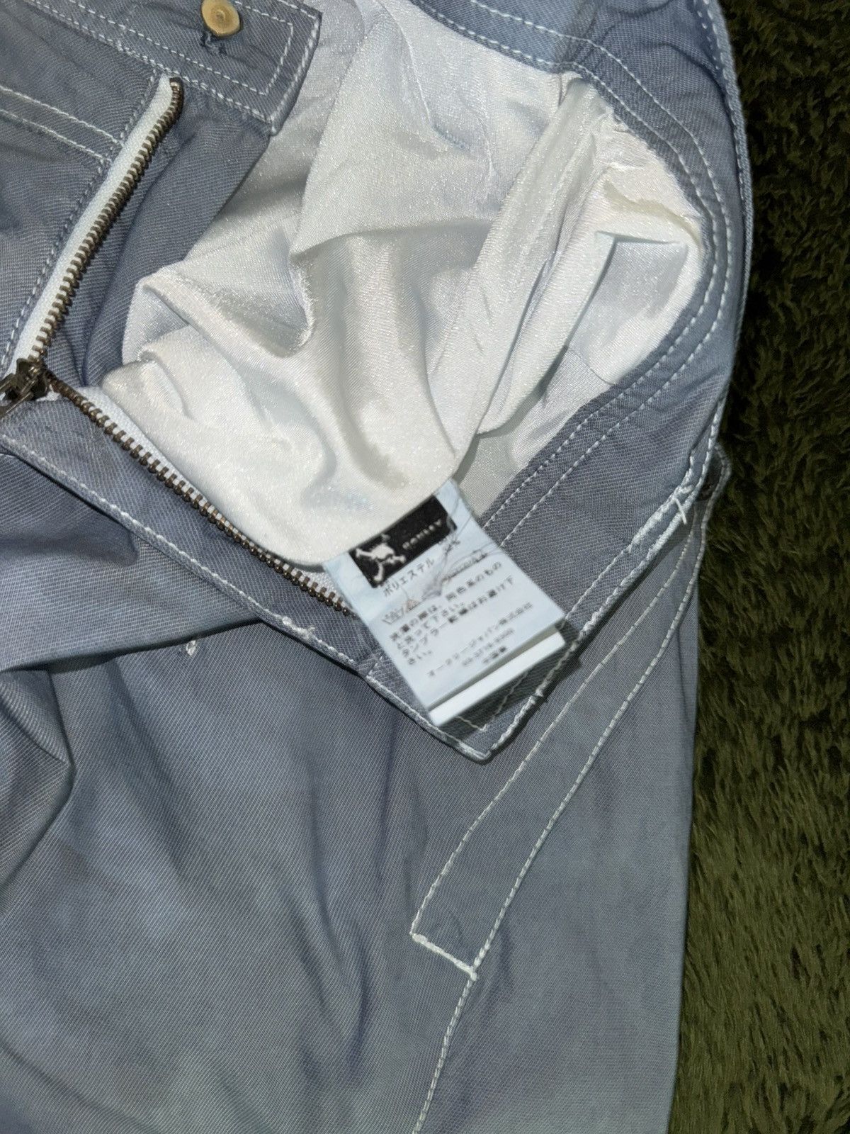 Oakley [32] Oakley Japan Skull Hand-Dyed Cropped Pants Indigo Size US 32 / EU 48 - 4 Thumbnail