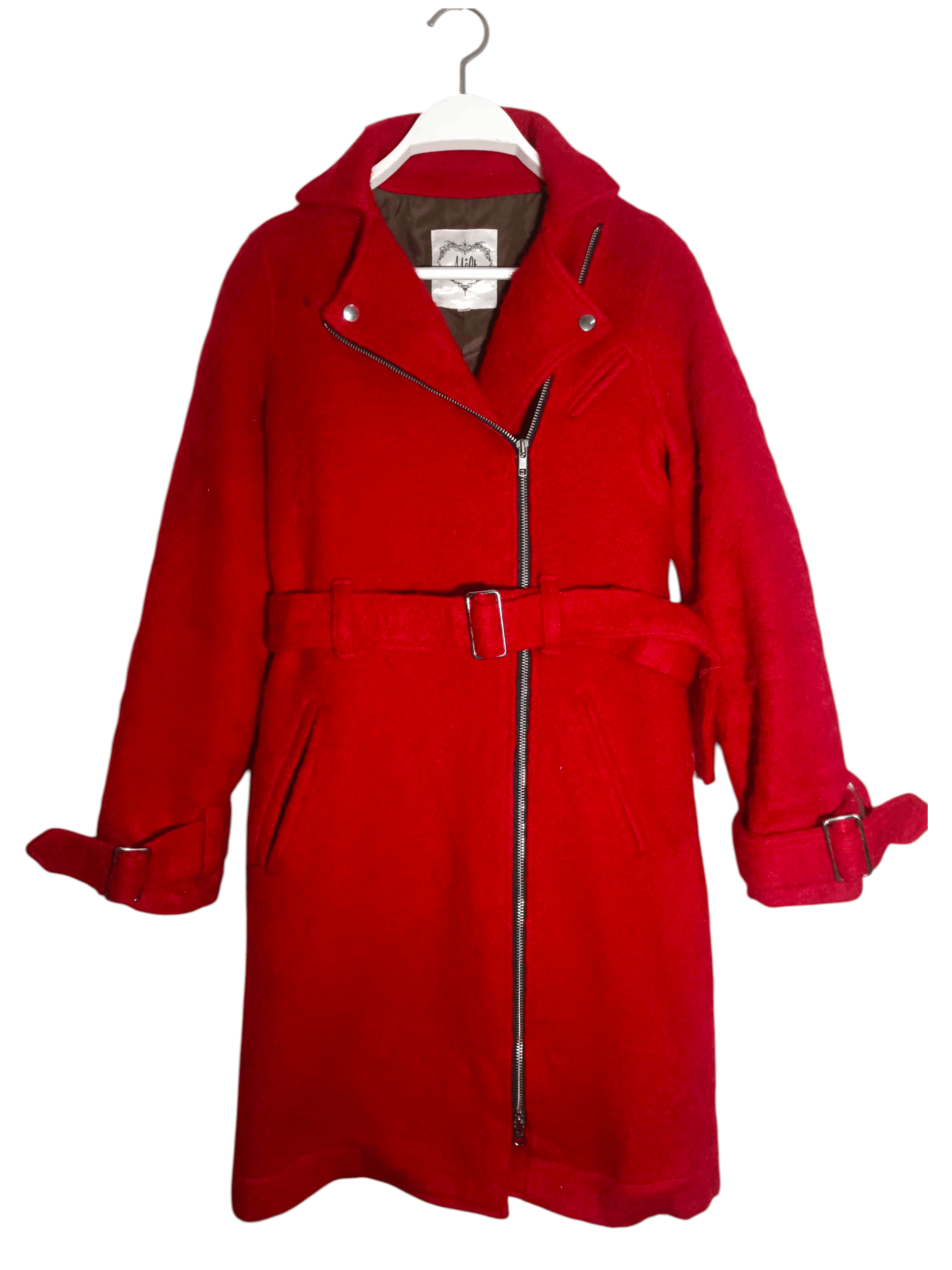 Japanese Brand Melt Japan Belted Zip Trench Coat Size US S / EU 44-46 / 1 - 1 Thumbnail