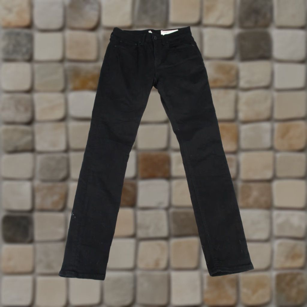 Rag & Bone rag & bone Jeans Womens 26 Black Denim Skinny Mid Rise Size 26" / US 2 / IT 38 - 1 Thumbnail