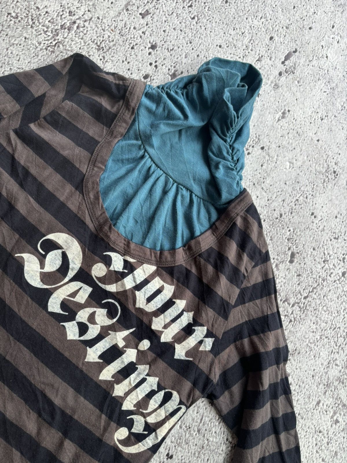 Hysteric Glamour Y2k Strange heaven stripe Punk style hoodie Size M / US 6-8 / IT 42-44 - 6 Thumbnail