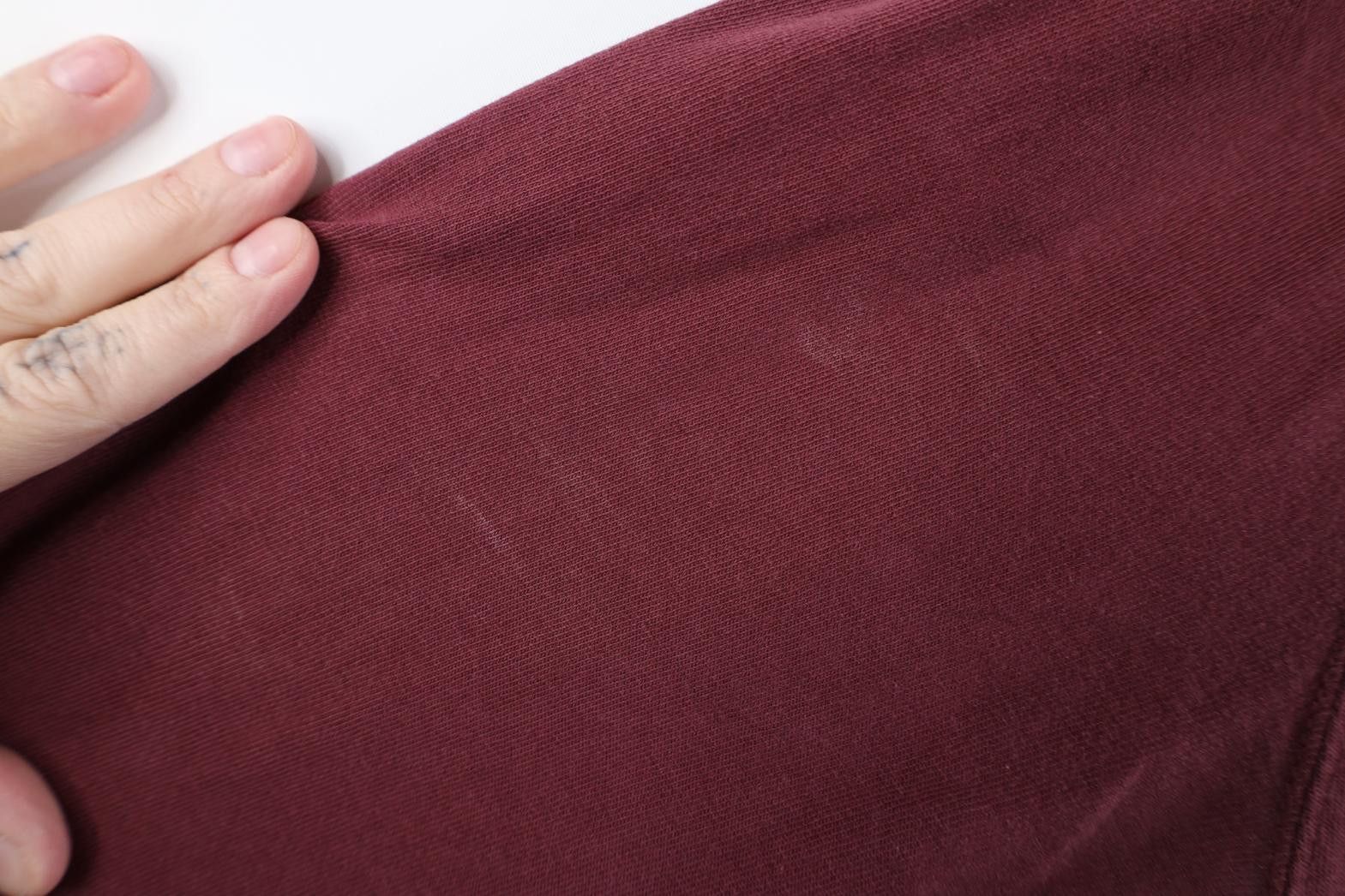 Dickies Vintage Y2K Dickies Long Sleeve Pocket T-Shirt Burgundy Size US L / EU 52-54 / 3 - 11 Thumbnail