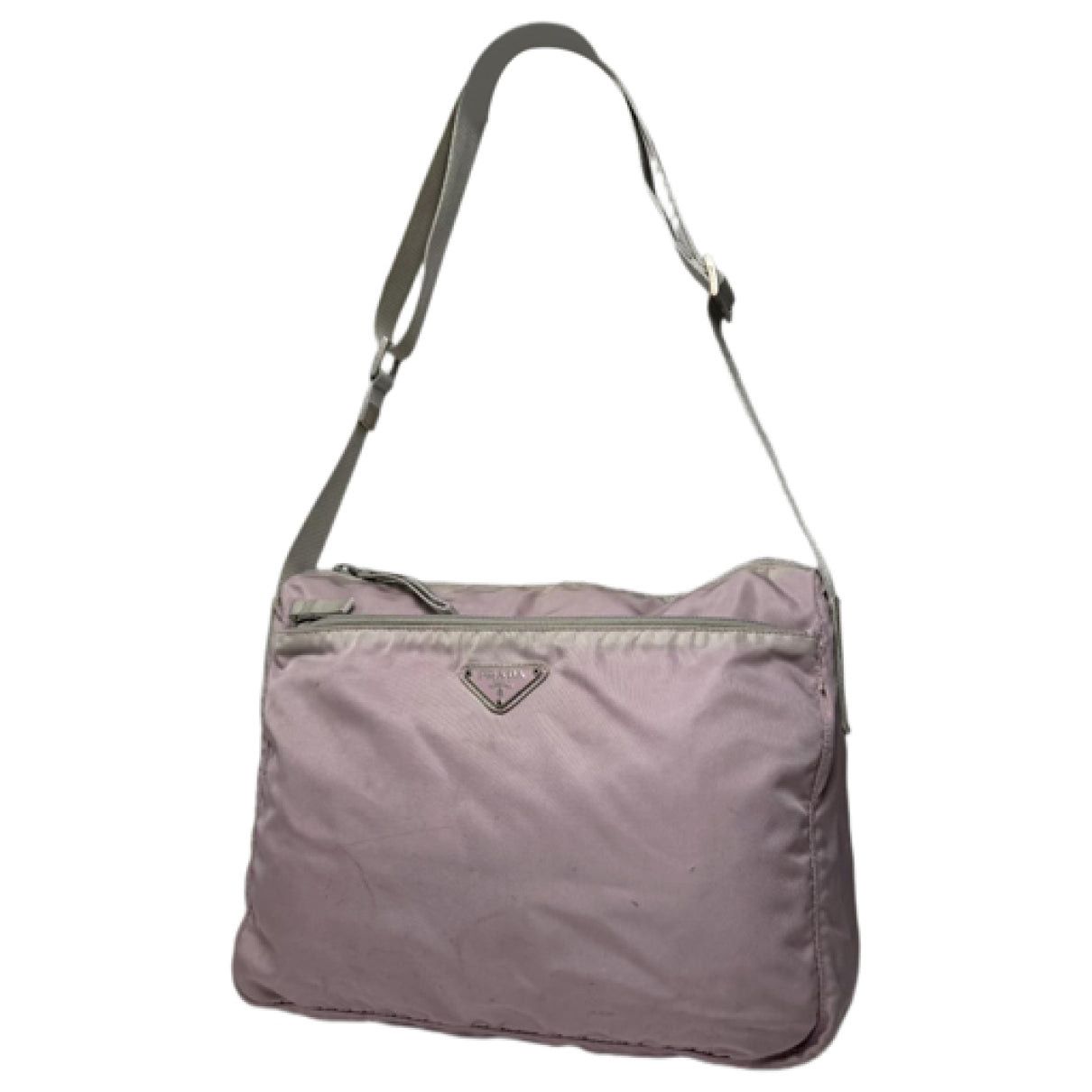 Prada Cleo Pink Polyester Handbag Size ONE SIZE - 1 Thumbnail
