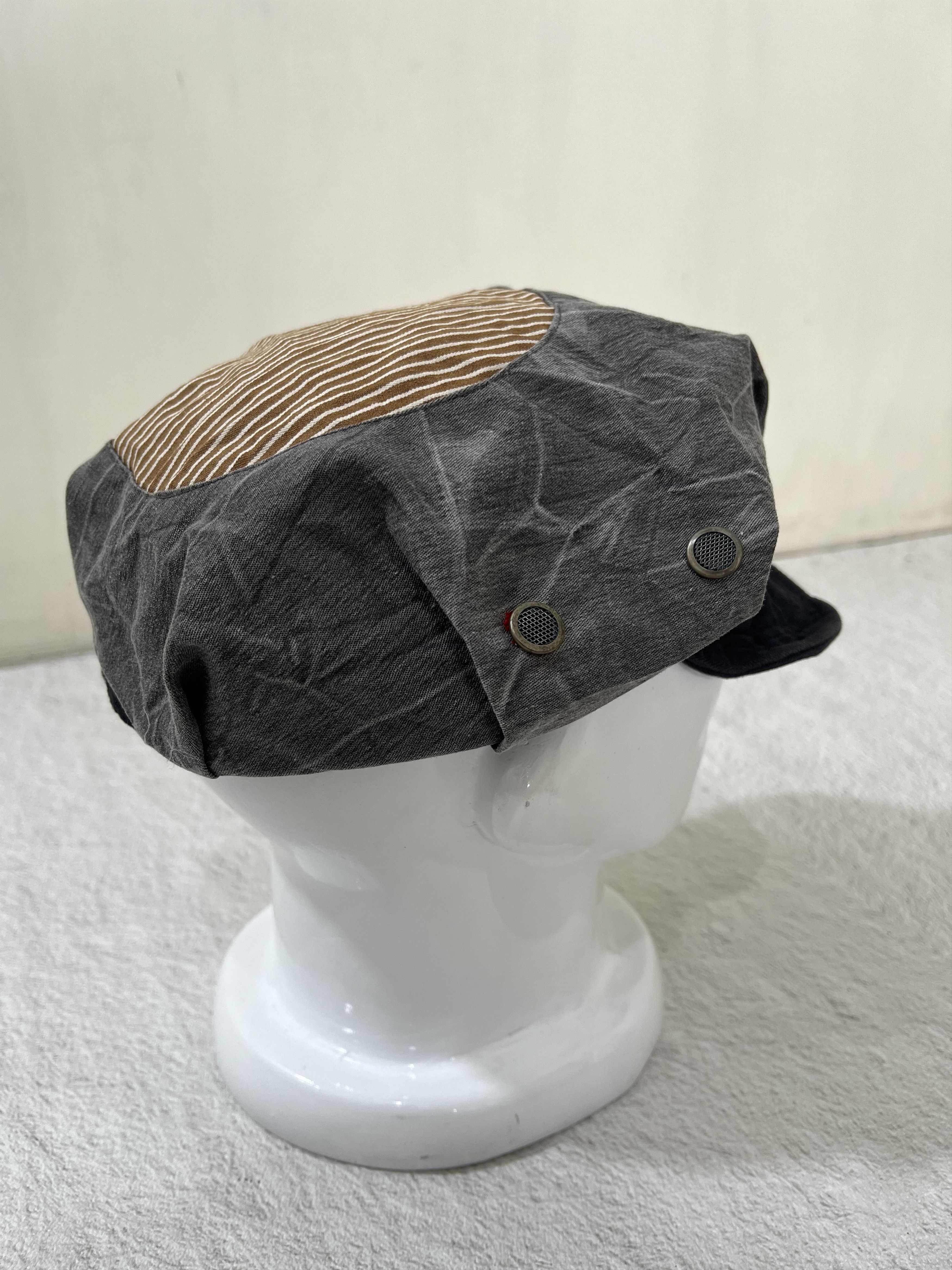 Yohji Yamamoto 2000s Japanese Hysteric Kapital Visvim Mechanic Hat y2k Lgb Size ONE SIZE - 5 Thumbnail