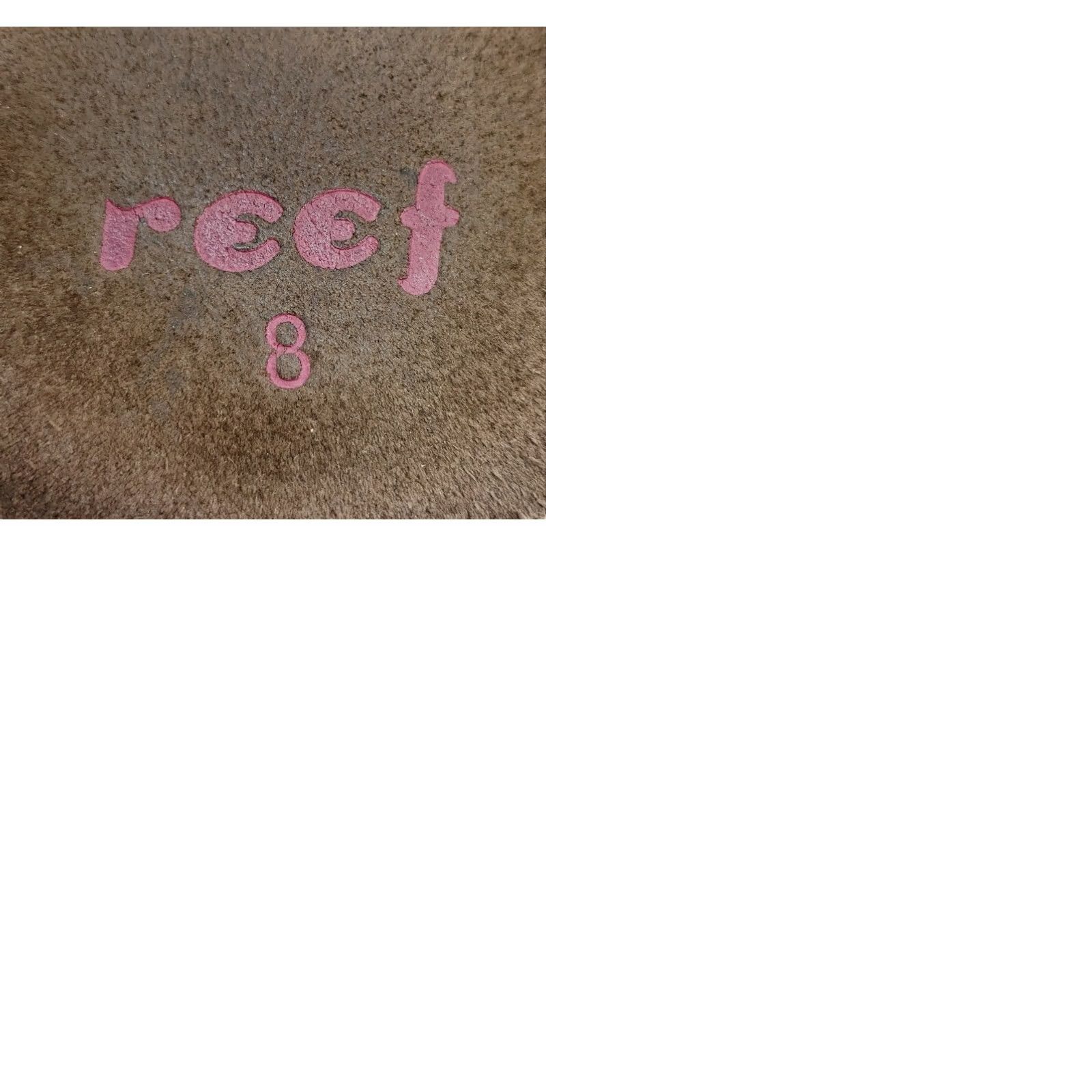 REEF Reef Women's Brown Sparkles Flip Flops Slip On Bling Suede Insoles Sandals Glitter Adult 8M Size US 8 / IT 38 - 9 Thumbnail