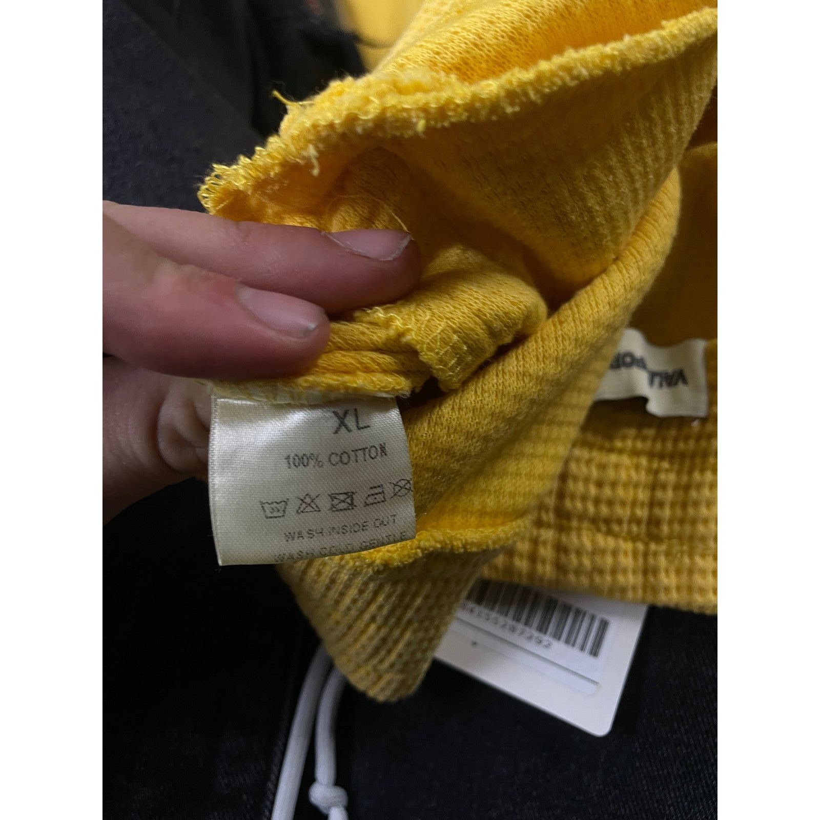 Vale VALE Dreams Rhinestone Thermal Sweats Yellow New W/Tags XL Size US 36 / EU 52 - 5 Thumbnail
