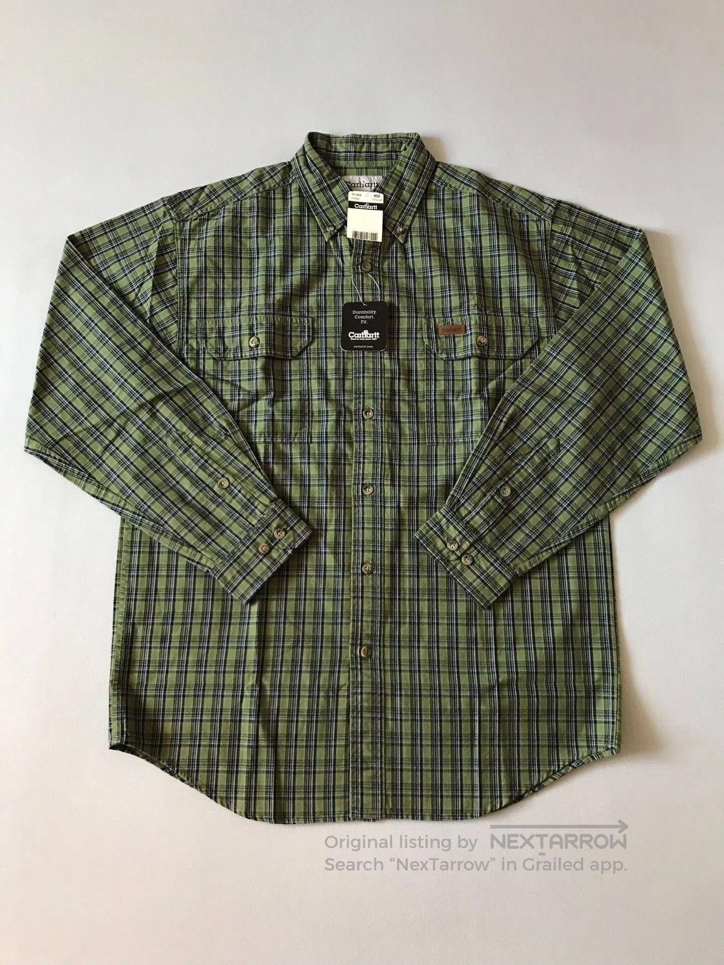 Carhartt Carhartt S172 FGN Work Shirt. Size US M / EU 48-50 / 2 - 1 Thumbnail