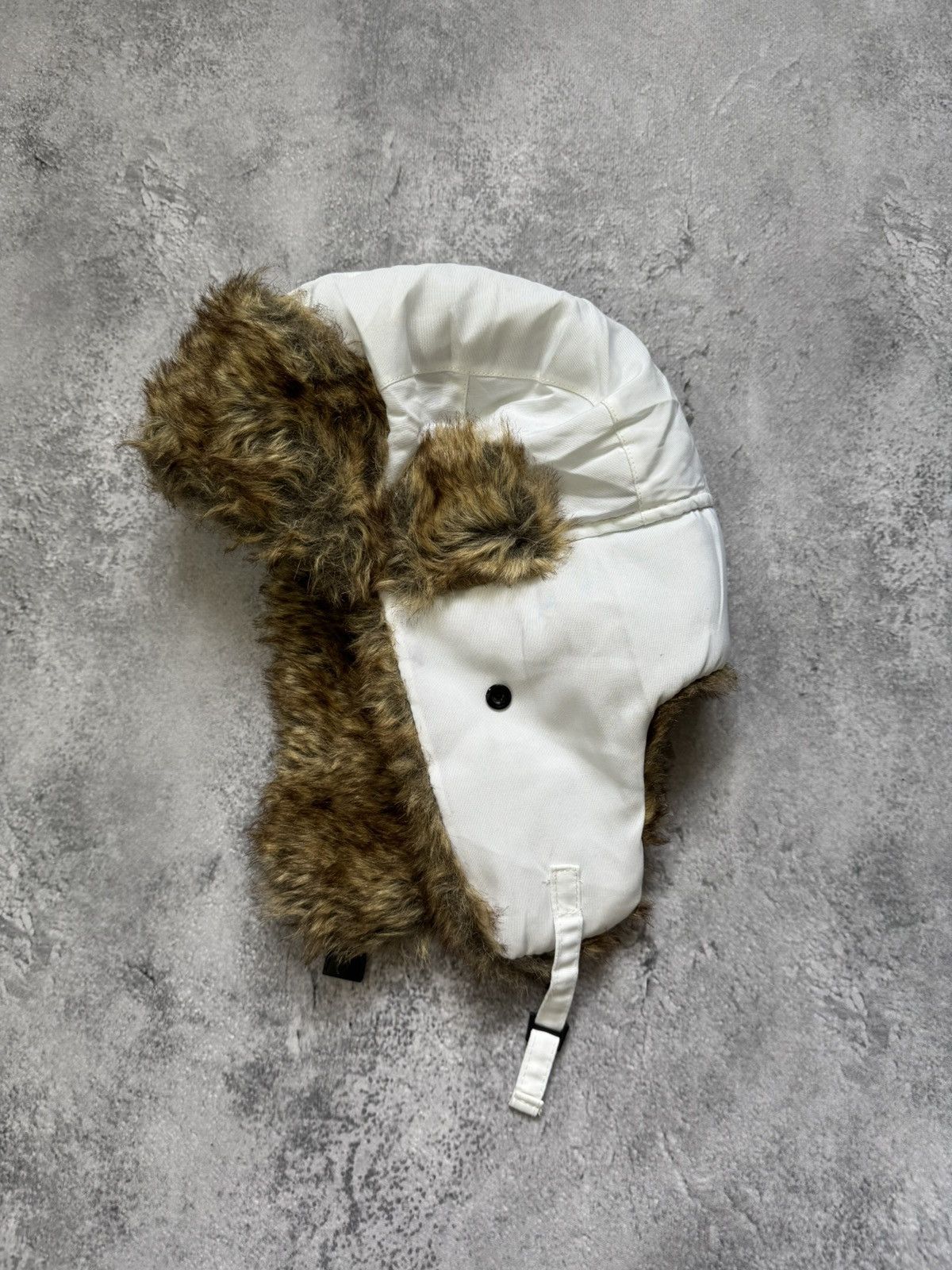 Japanese Brand × Vintage Vintage Ushanka Mohair Fuzzy Trapper Hat Punk Huge Size ONE SIZE - 1 Thumbnail