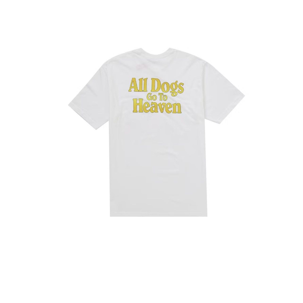 Supreme In Hand Supreme All Dogs GoTo Heaven Tee White Size Large Size US L / EU 52-54 / 3 - 2 Thumbnail