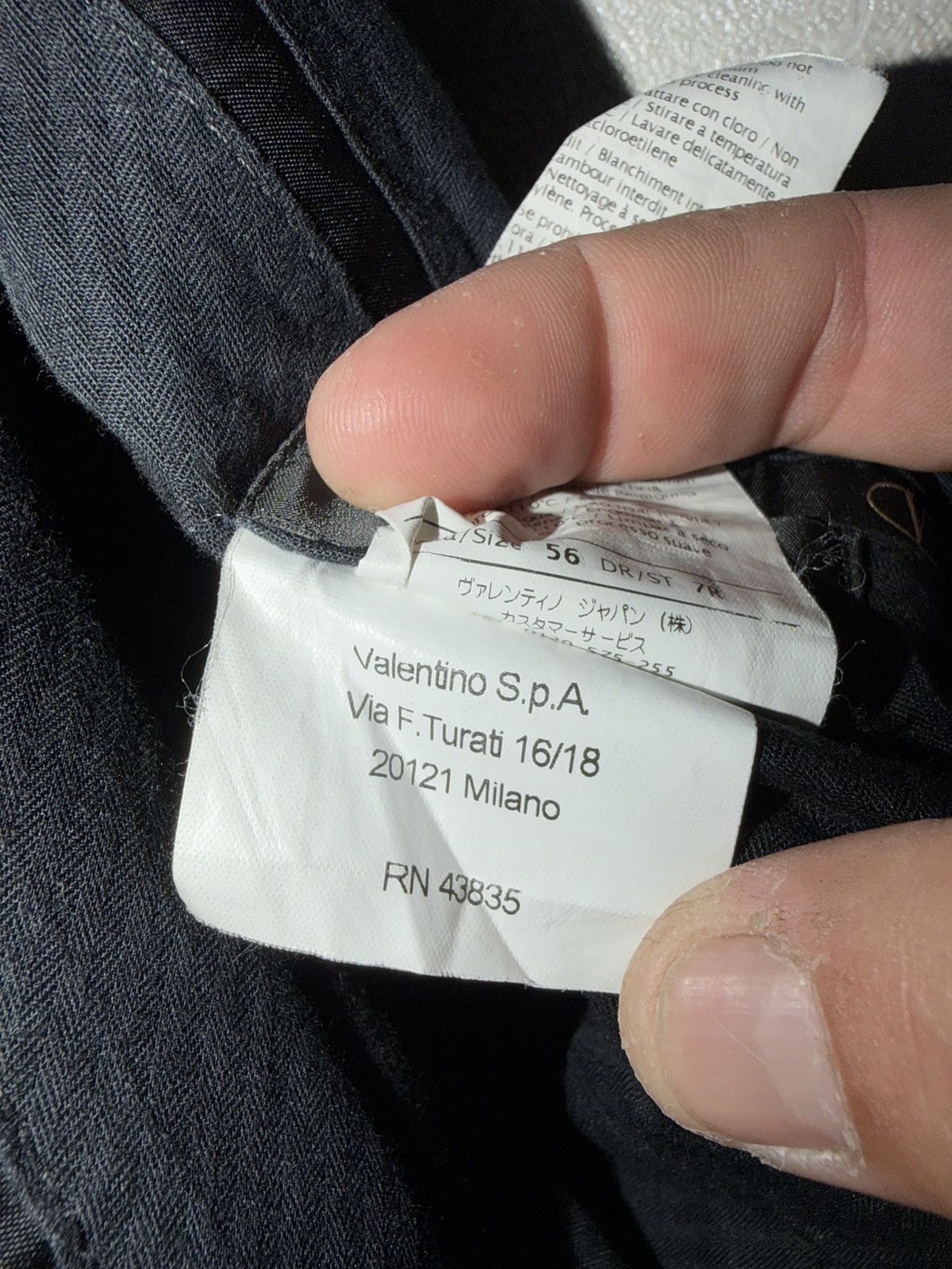 Valentino Valentino ROMA Suit Pants Jacket Grey Luxury Size USA 46 Size 46L - 23 Thumbnail