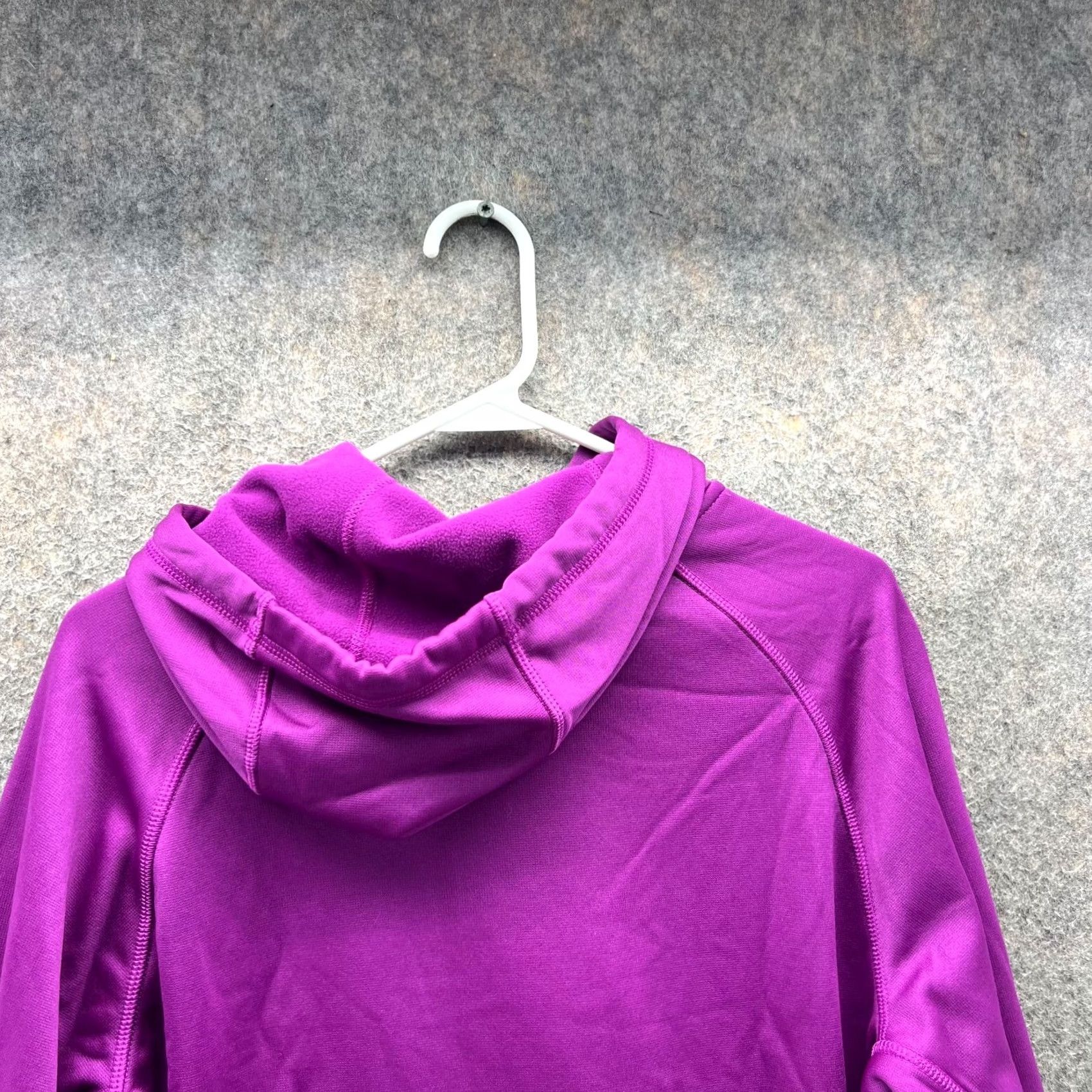 Nike Nike Hoodie Mens Large Purple Big Swoosh Pullover Fleece Therma Sweater Jacket Size US L / EU 52-54 / 3 - 3 Thumbnail