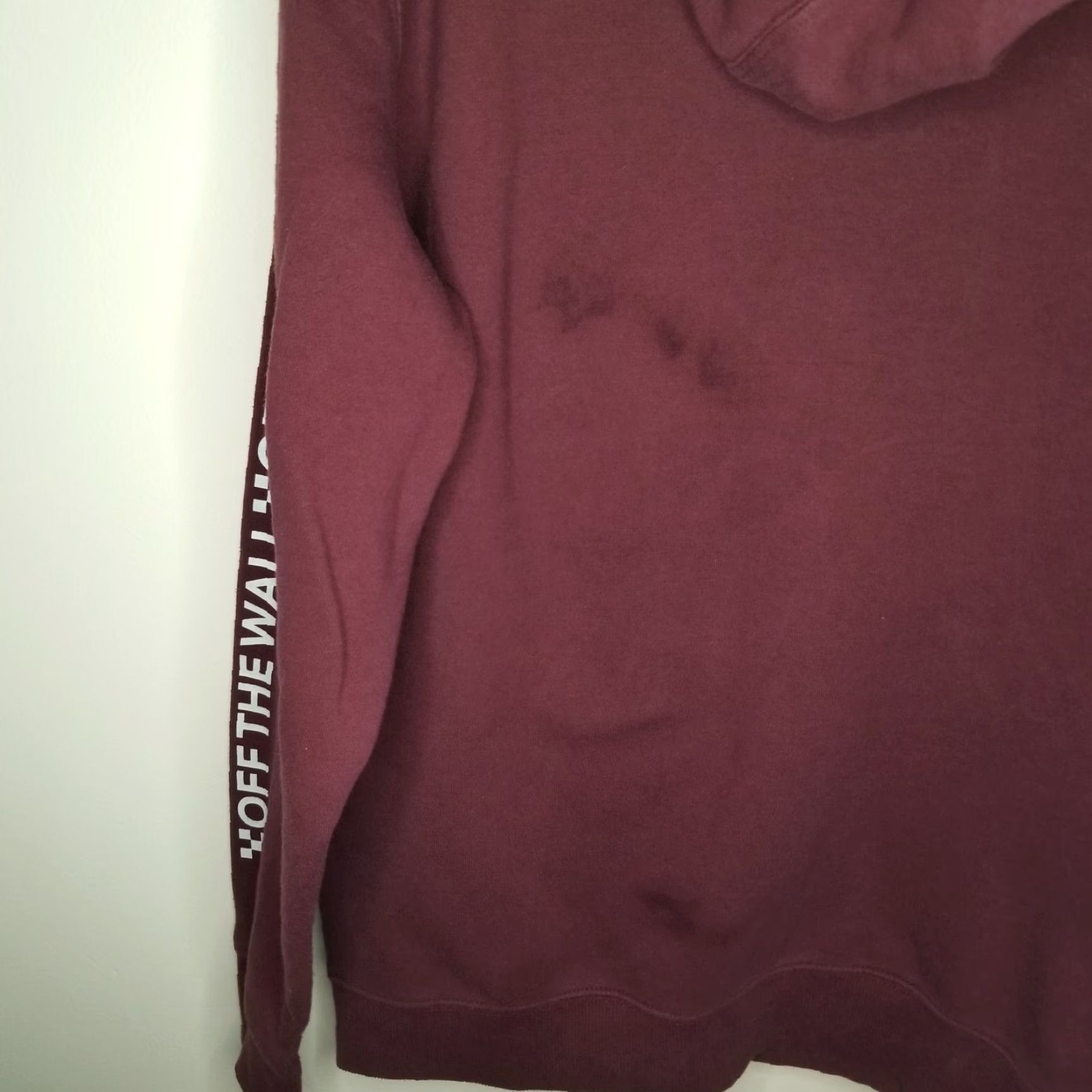 Vans VANS Hoodie Long Sleeve Pullover Red Size M Mens Size US M / EU 48-50 / 2 - 6 Thumbnail