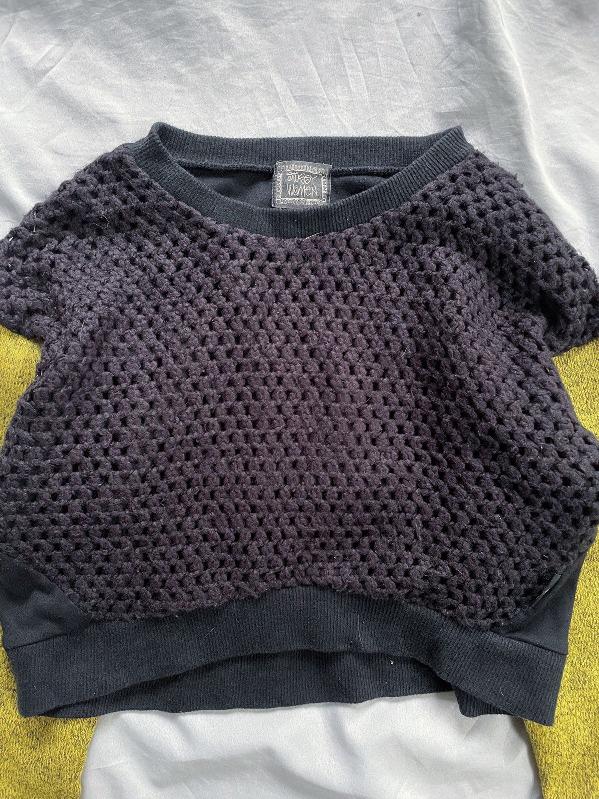 Stussy STUSSY JAPAN FOR WOMEN SWEATSHIRT CROP Size S / US 4 / IT 40 - 3 Thumbnail