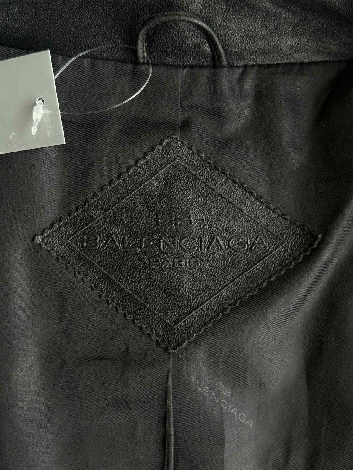 Balenciaga Balenciaga - Nicolas Ghesquiere Harrington Leather Jacket Size US XL / EU 56 / 4 - 16 Thumbnail