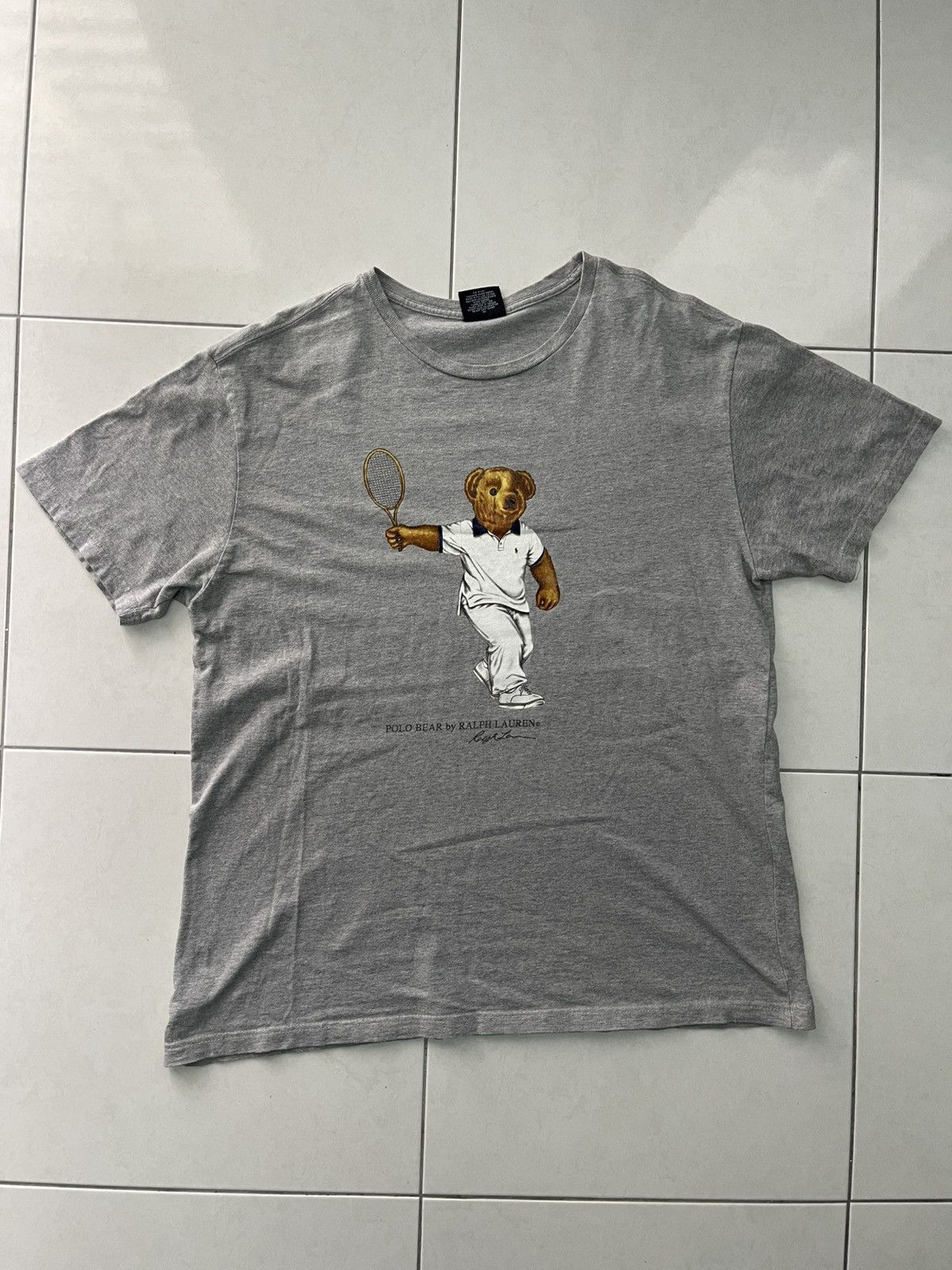 Polo Ralph Lauren VINTAGE POLO BEAR BY RALPH LAUREN TEE VERY RARE Size US M / EU 48-50 / 2 - 1 Thumbnail