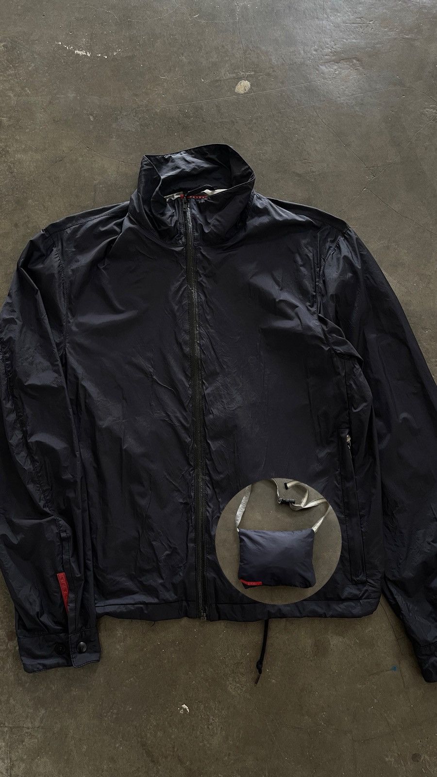 Prada Prada Sport Nylon Packable Lightweight Jacket Art. SGV614 Size US M / EU 48-50 / 2 - 3 Thumbnail