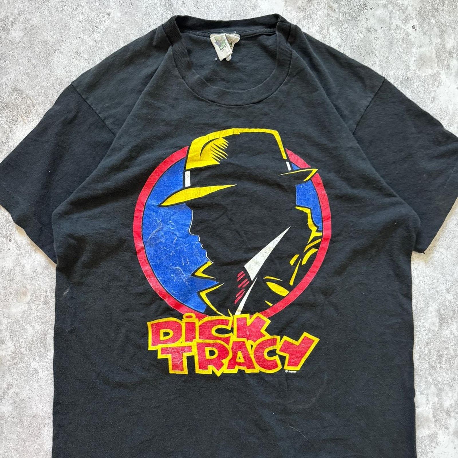 Disney Vintage 1990s Disney Dick Tracy T-Shirt – Size Large Size US L / EU 52-54 / 3 - 1 Thumbnail