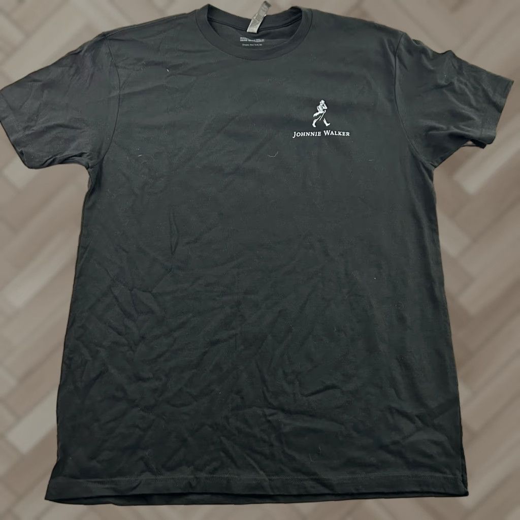 Vintage Johnnie Walker Short Sleeve T-Shirt Men’s Large Black Size US L / EU 52-54 / 3 - 1 Thumbnail