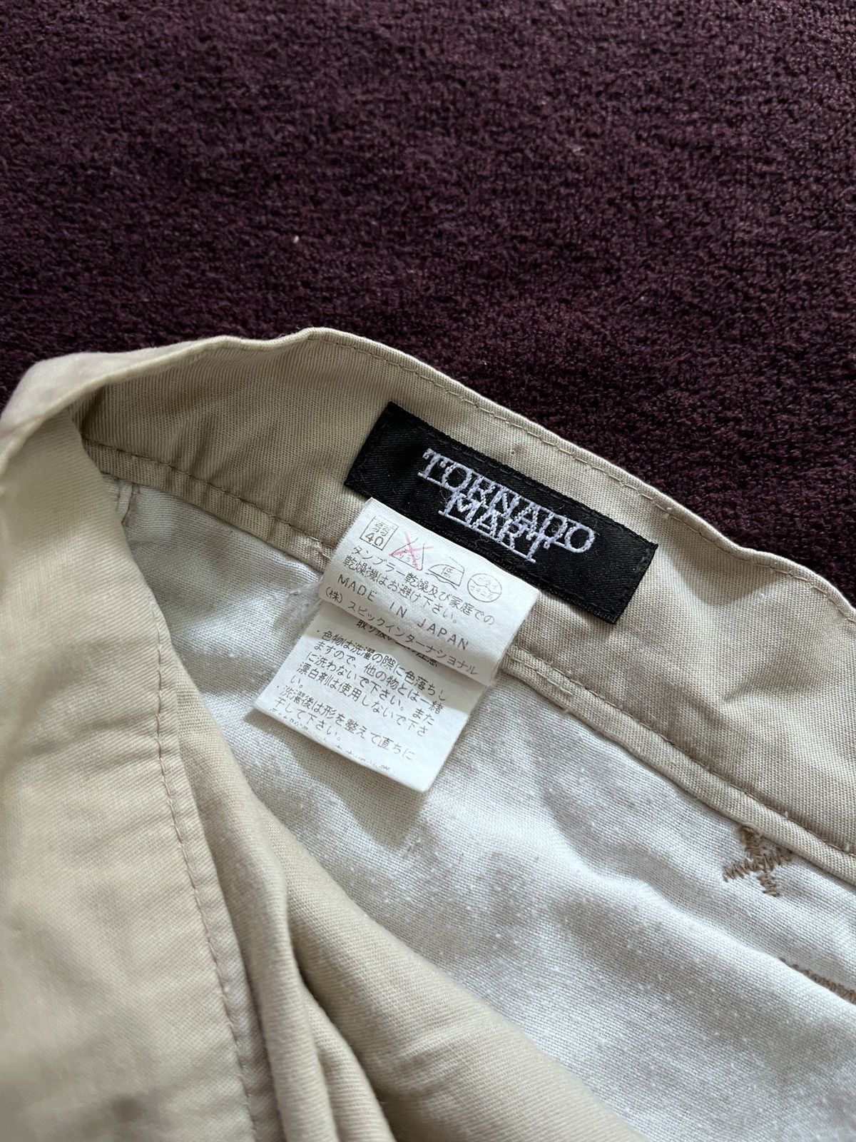 Tornado Mart TORNADO MART CHINOS FLARE 2000s Size US 30 / EU 46 - 9 Thumbnail