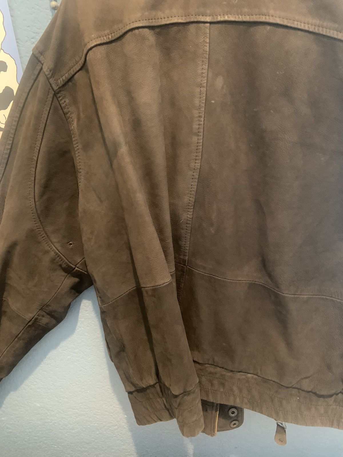 Other × Vintage Vintage Brown Leather Jacket Size US M / EU 48-50 / 2 - 4 Thumbnail