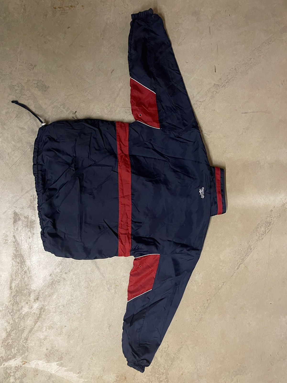 Reebok Vintage 90’s Reebok Fleece-lined 1/4-zip REVERSIBLE Jacket! Size US XL / EU 56 / 4 - 12 Thumbnail