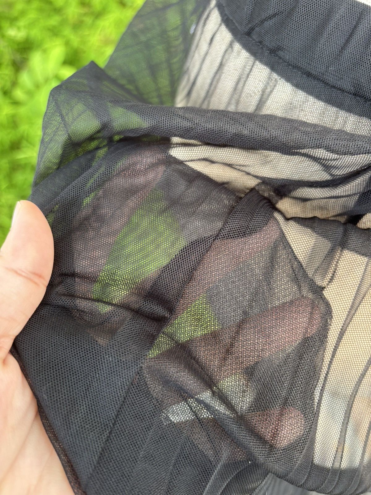 Japanese Brand Black mesh skirt by Madam Rituko Size 29" - 6 Thumbnail