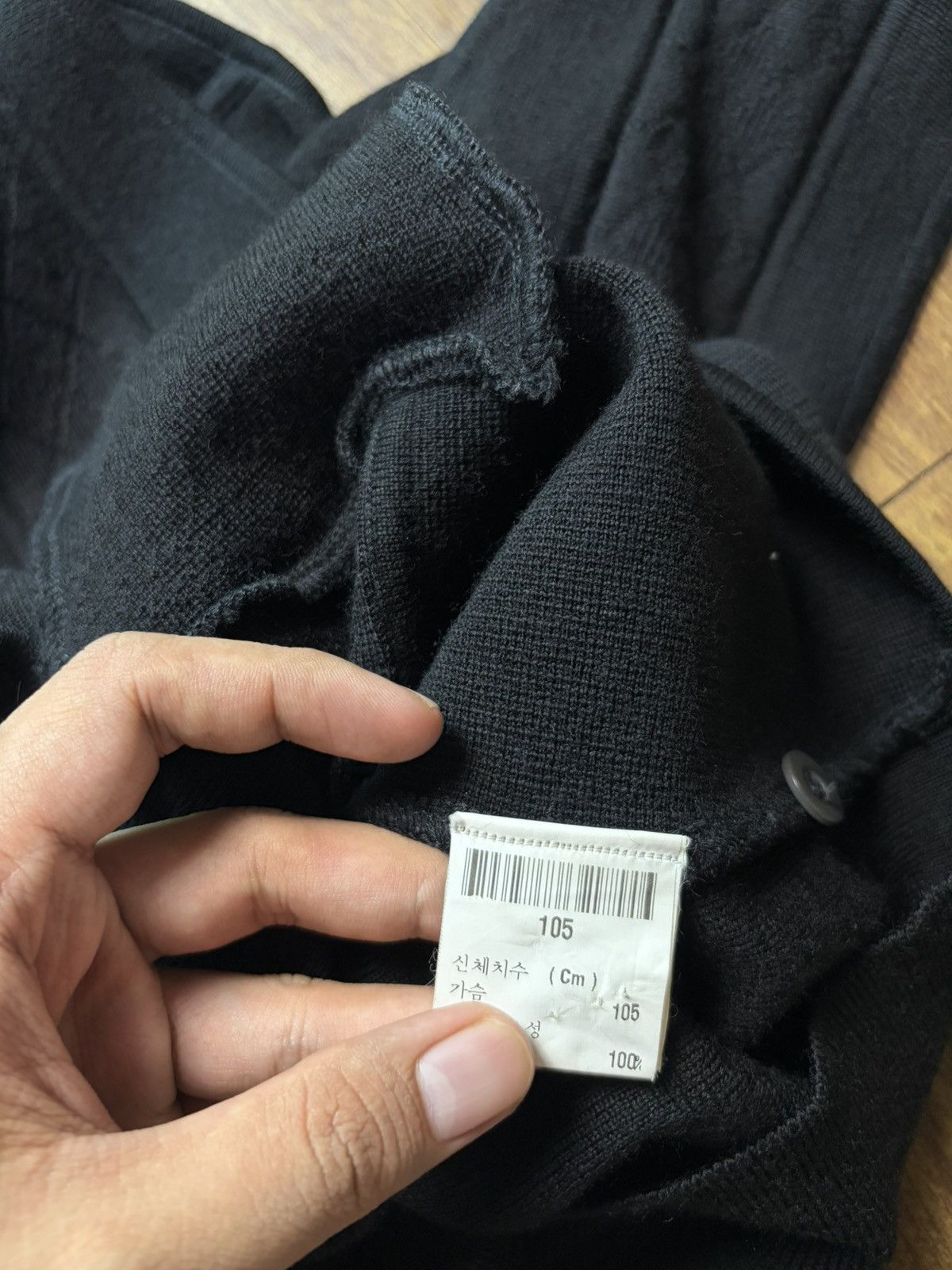 Yves Saint Laurent FREE TAX! Pour Homme Wool Knitted Buttoned Vest Size US M / EU 48-50 / 2 - 8 Thumbnail