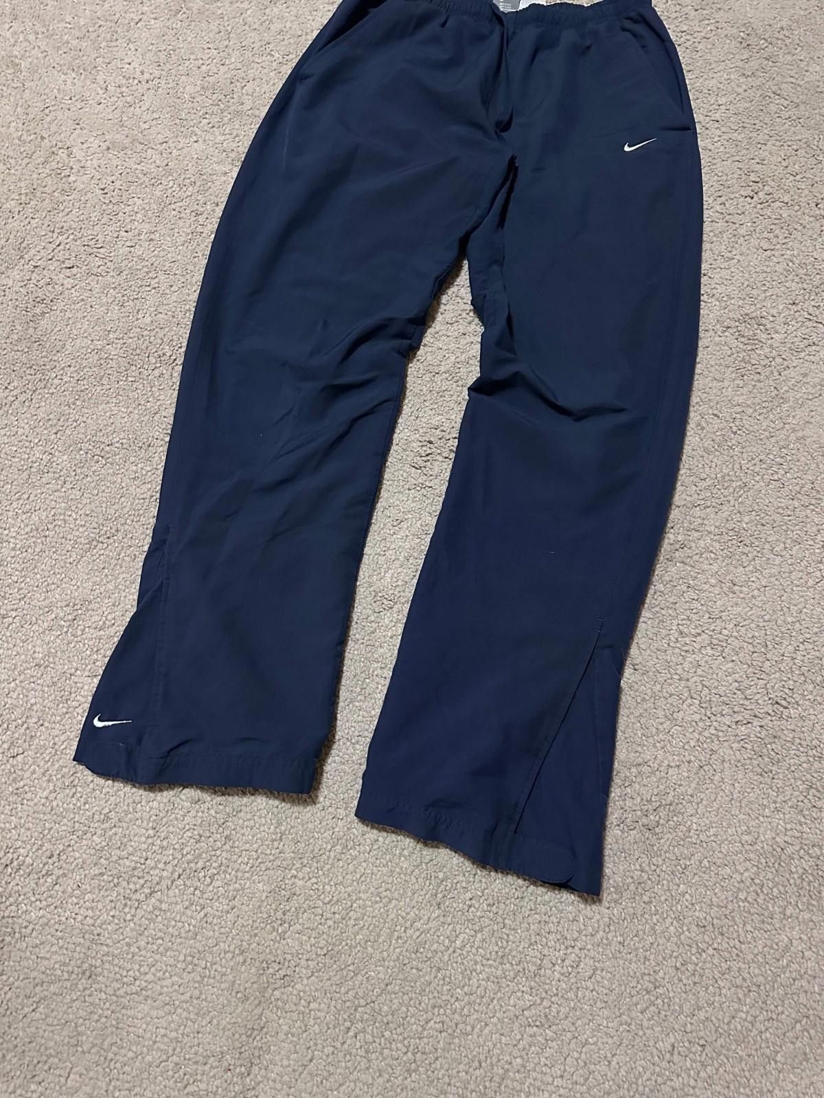Nike Vintage Nike Y2K Double Swoosh Track Pants Size L Size US 34 / EU 50 - 2 Thumbnail