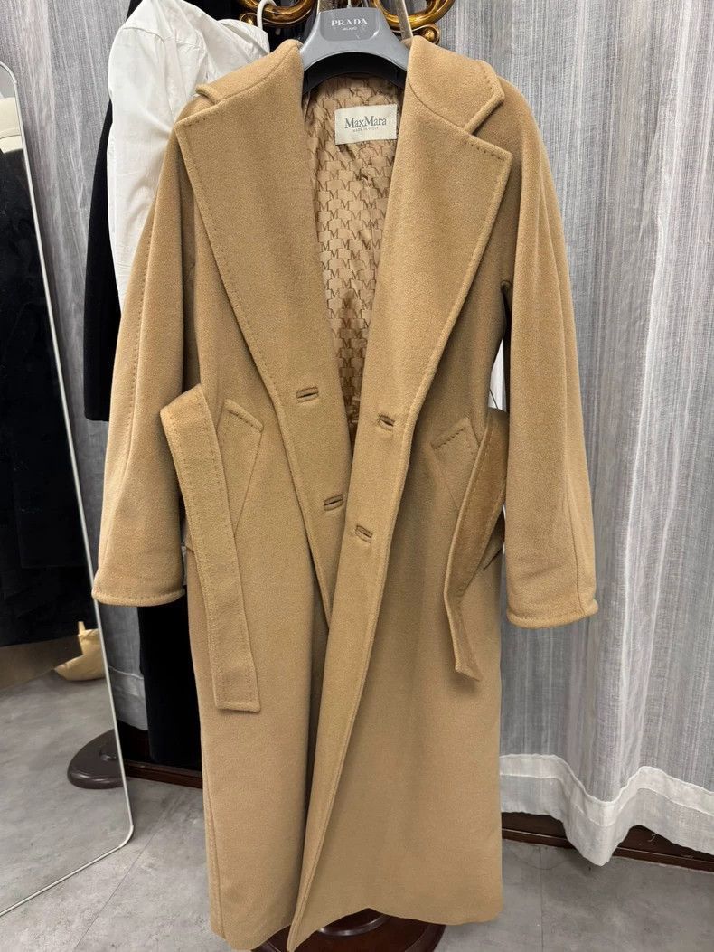 Other Maxmara 101801 Camel Wool Coat-2508 Size US XS / EU 42 / 0 - 2 Thumbnail