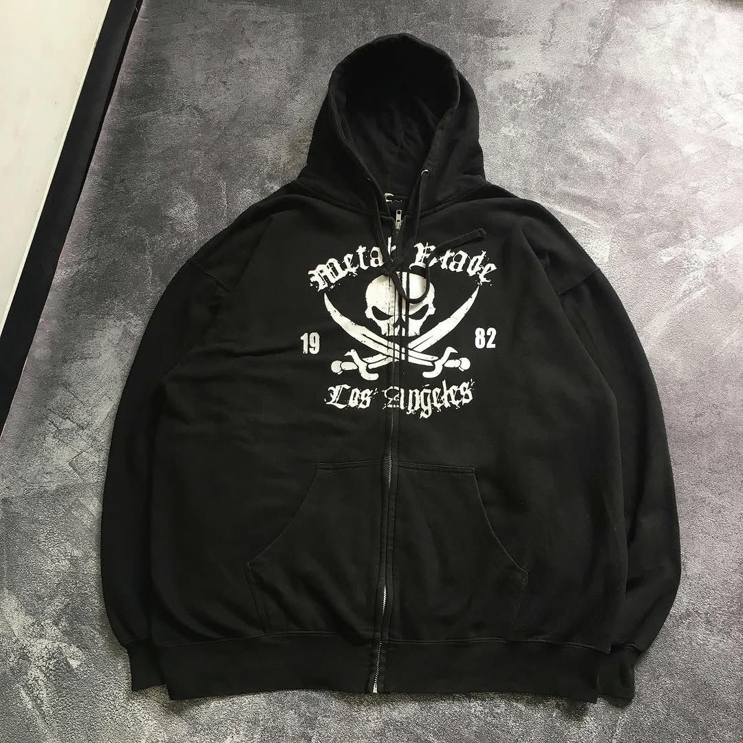 Band Tees Metal Blade Los Angels Zip Hoodie Size US XXL / EU 58 / 5 - 1 Thumbnail