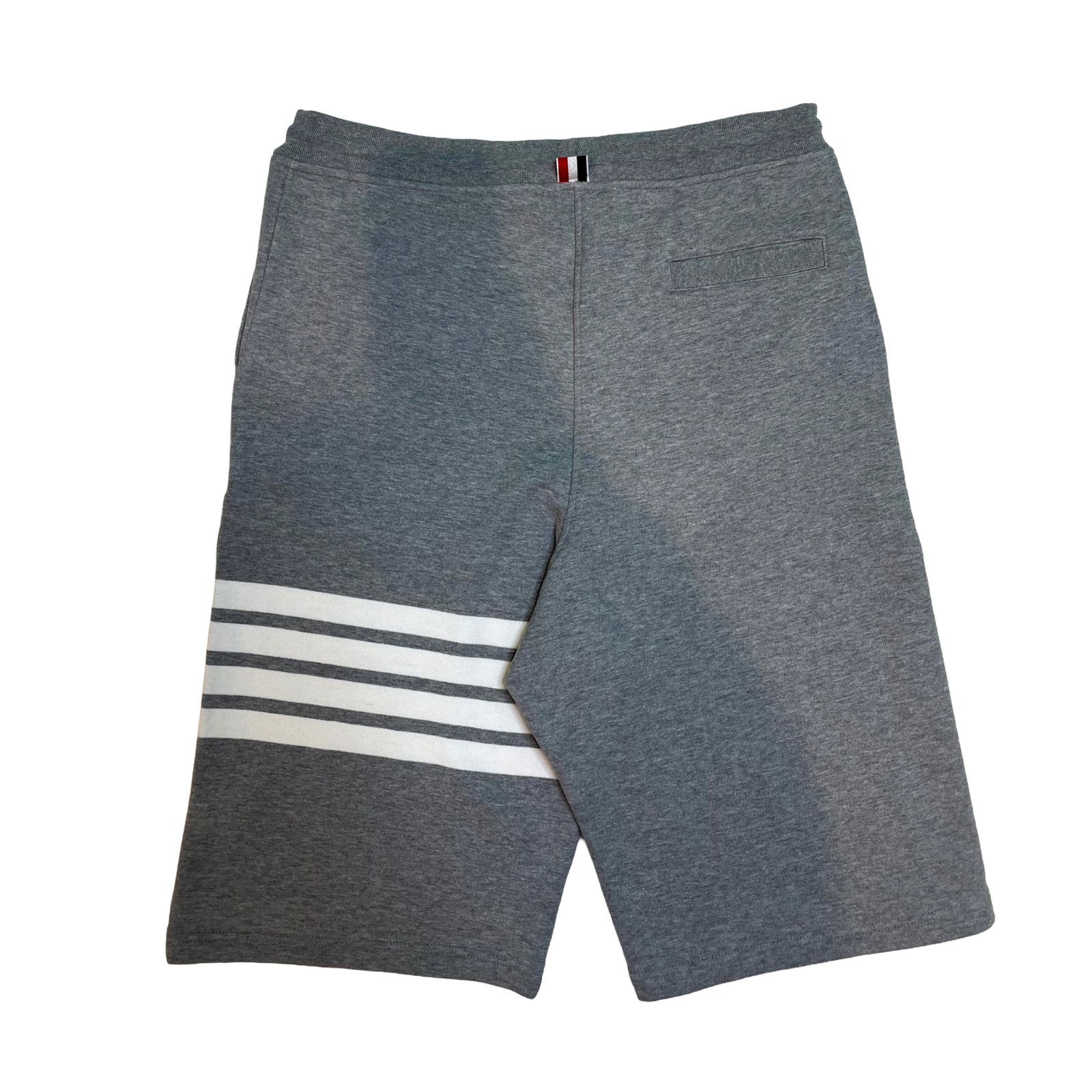 Thom Browne Thom Browne Stripe Sweat Grey & White Shorts Size US 36 / EU 52 - 2 Thumbnail