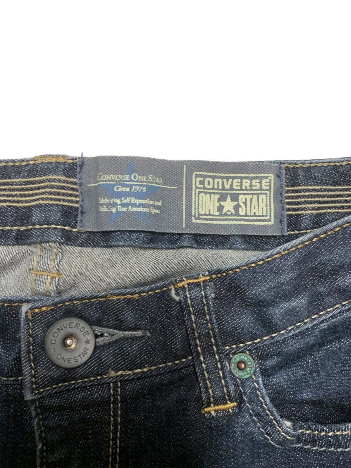 Converse Converse One Star Denim Jeans Women's Sz 10 Classic W30 x 30 Size 32" / US 10 / IT 46 - 3 Thumbnail