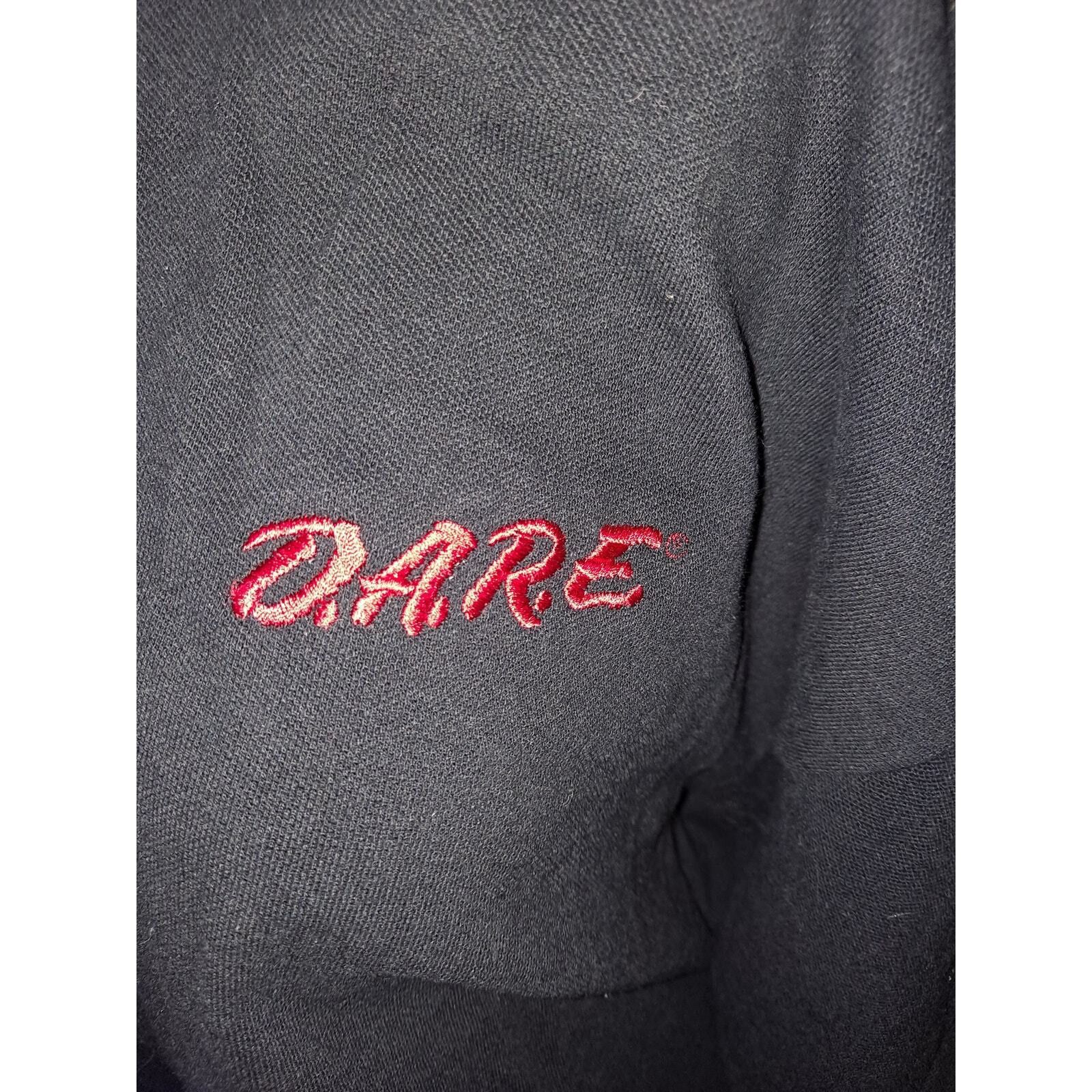 Other D.A.R.E Black Short Sleeve Polo Shirt Size Large Size US L / EU 52-54 / 3 - 2 Thumbnail