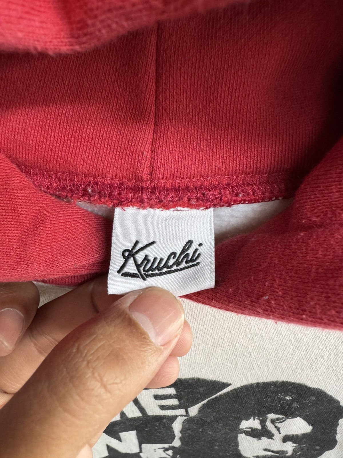 Japanese Brand KRUCHI COME ON GET GREEDY LIKE HYSTERIC LOGO HOODIE Size US L / EU 52-54 / 3 - 7 Thumbnail
