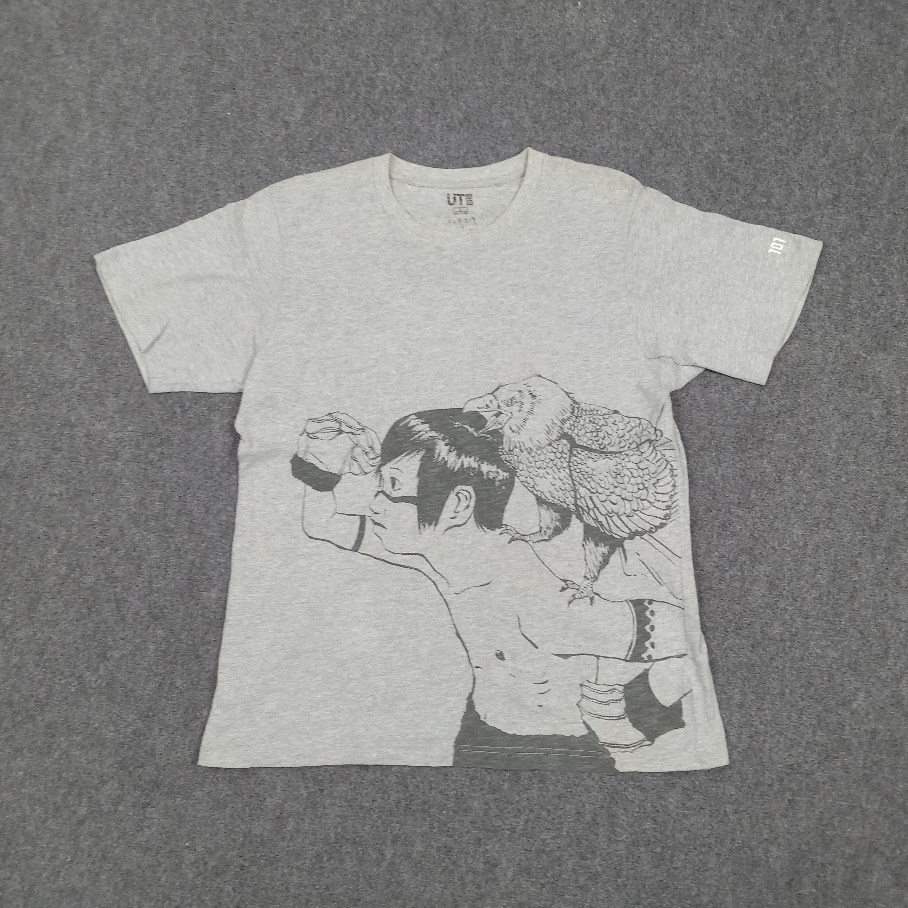 Uniqlo Manga Taiyo Matsumoto Japanese Graphic Tshirt C285N30 Size US L / EU 52-54 / 3 - 1 Thumbnail